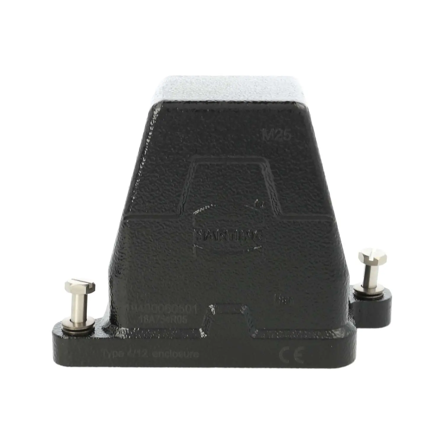 19400060501 Harting Han 6HPR Tüllengehäuse, 1xM25 seitlicher Kabelabgang, Bajonettverriegelung