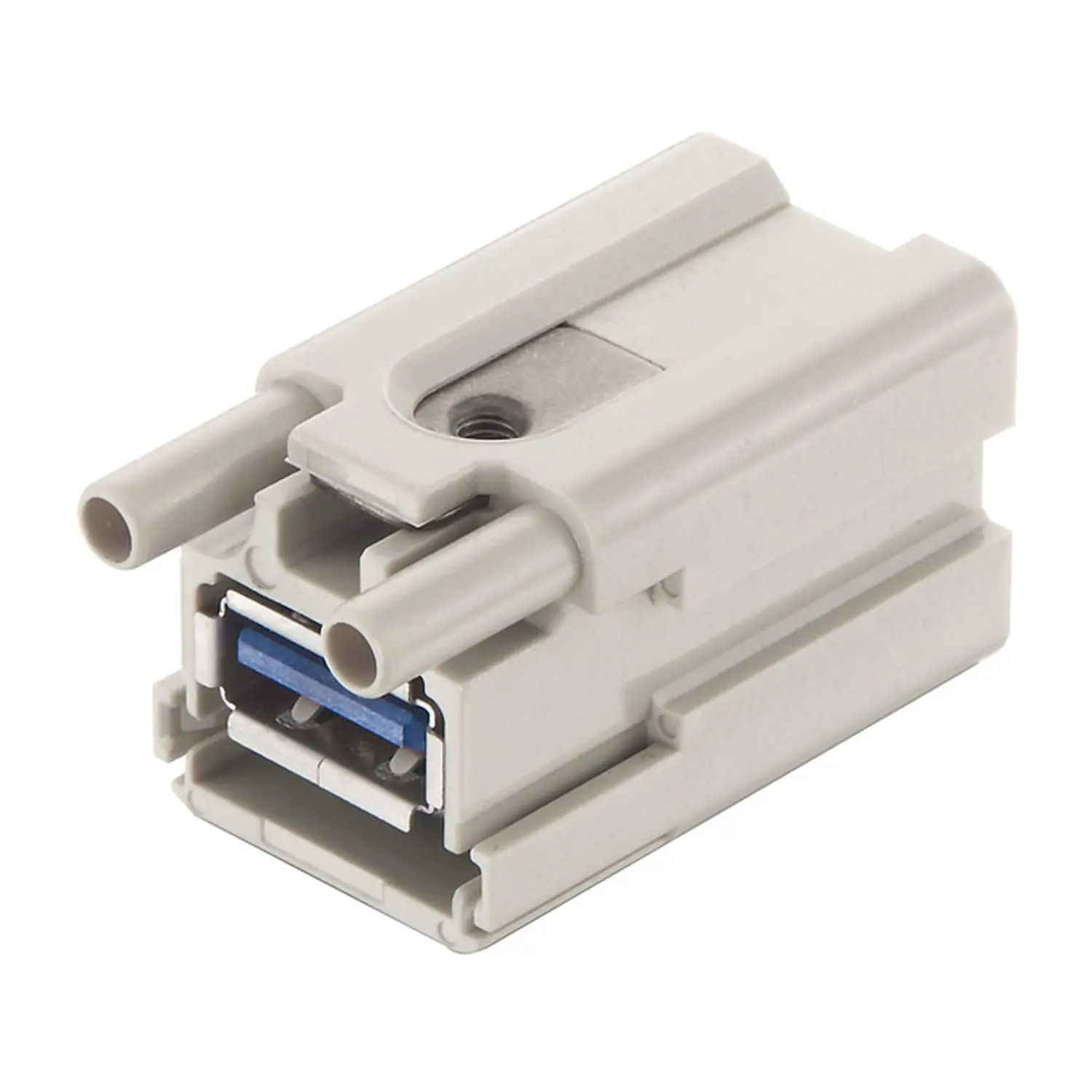 Produktfoto 1 von 09120012793 HARTING Han Brid-USB 3.0 Buchseneinsatz (F) Koppler Buchse / Buchse 50V, 1A