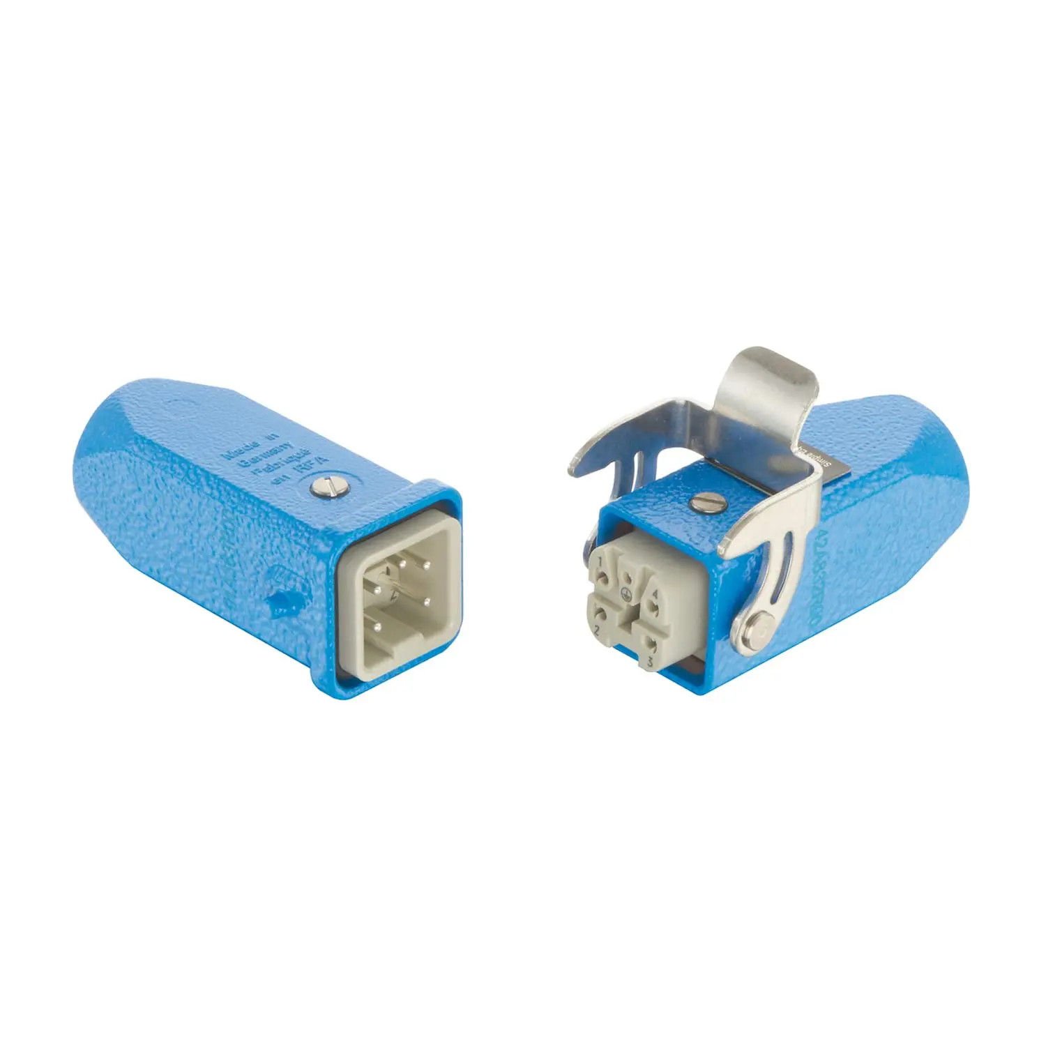 Produktfoto 1 von 10360040011 HARTING Han EX Komplettset 4A Kupplungs- und Tüllengehäuse gerade, 1xM20