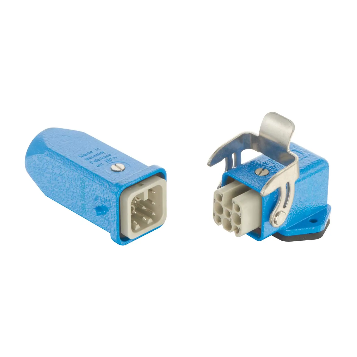 Produktfoto 1 von 10360080011 Harting Han EX Komplettset 8D Anbaugeh. gewink. und Tüllengeh. gerade, 1xM20