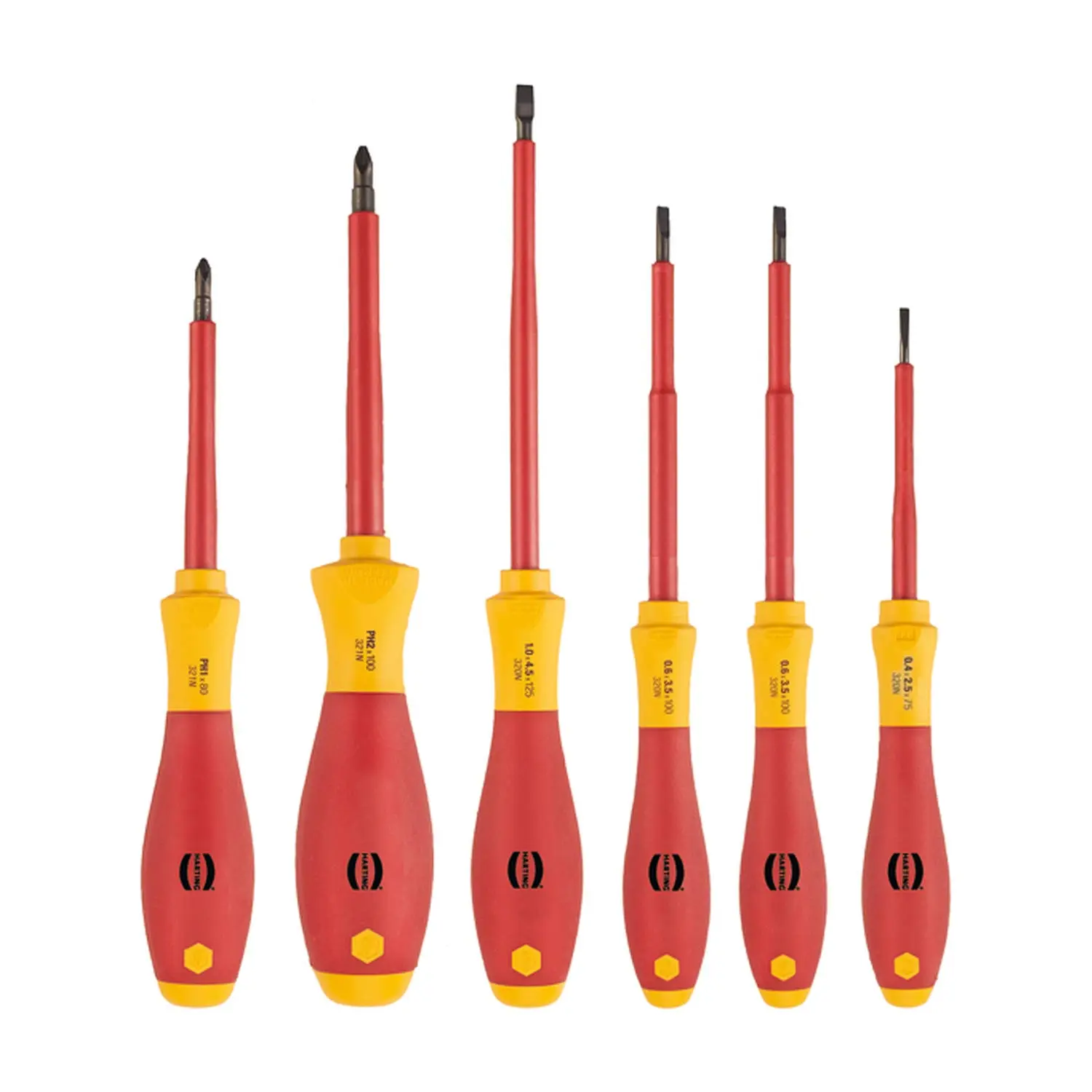 Produktfoto 1 von 09990000836 HARTING Screwdriver Set Han VDE