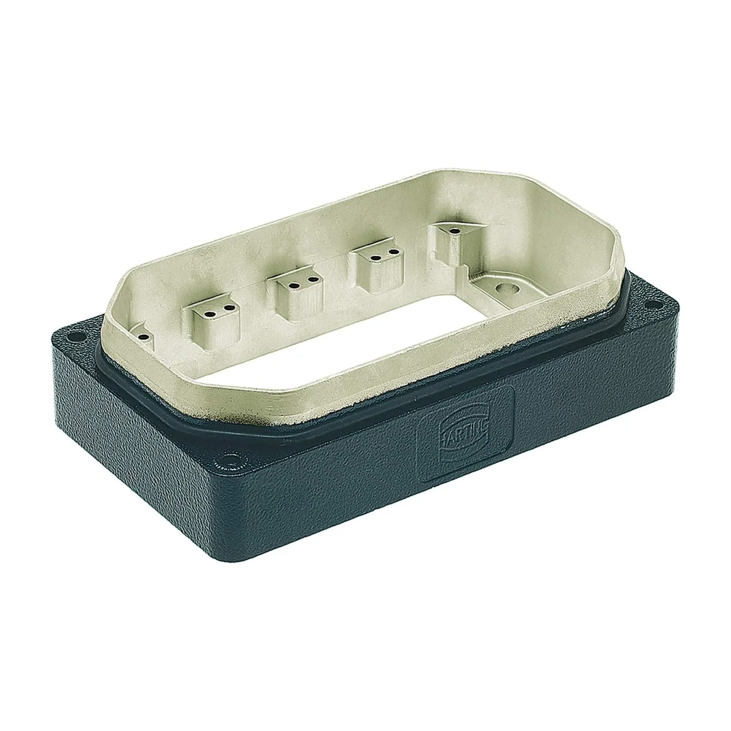 09400480331 Harting Han 48HPR Anbaugehäuse Schraubverriegelung