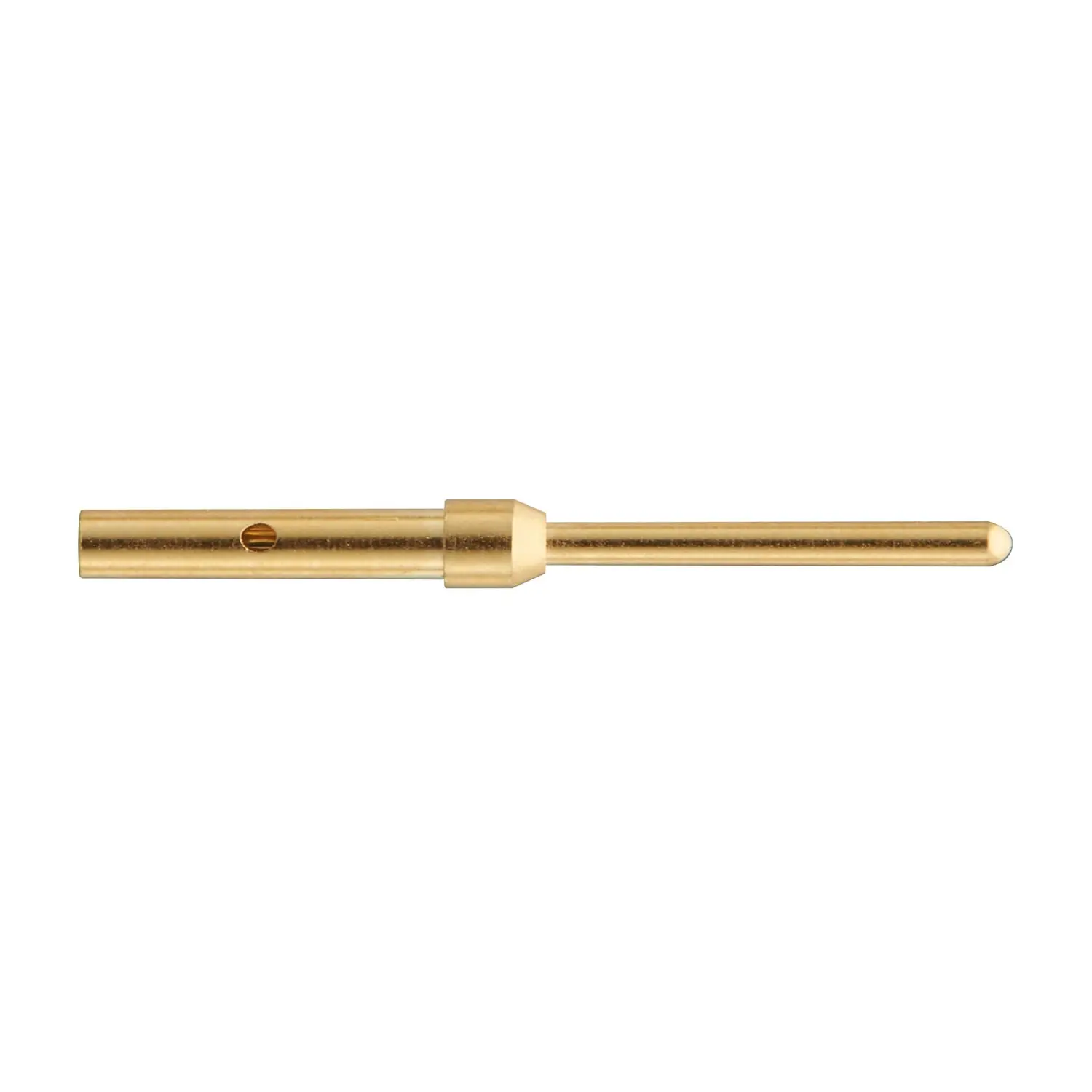 Produktfoto 1 von 09930005576 HARTING D-Sub Crimpkontakt Kontaktstift (M) 0,13mm² - 0,33mm² AWG26 - AWG22 gold, 1 Stück Werkstoff Kupferlegierung