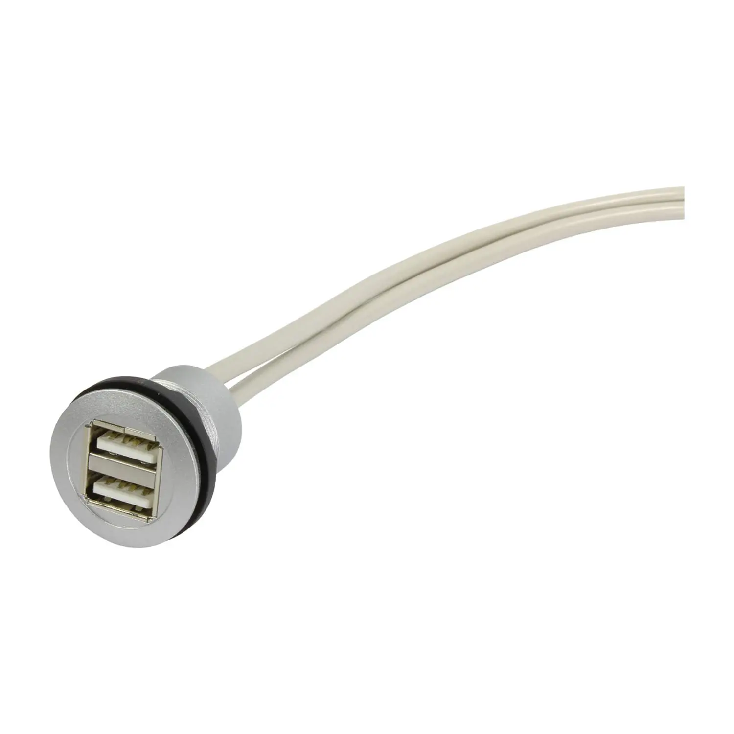Produktfoto 1 von 09454521950 HARTING Serviceschnittstellen, USB 2.0, Kabellänge: 0,5 m, Art der Verbindung: 2x Typ A Buchse - Typ A Steckverbinder