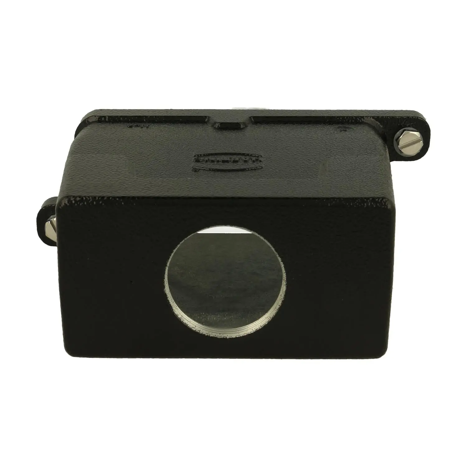 Produktfoto 1 von 19400160468 Harting Han 16HPR enlarged Tüllengehäuse, 1xM40 gerader Kabelabgang, Schraubverriegelung