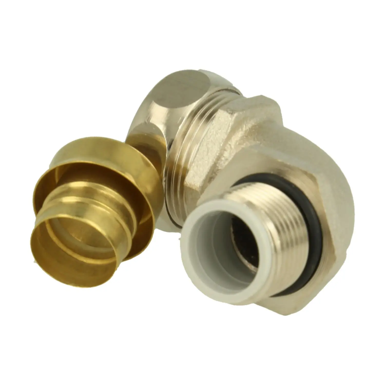 Produktfoto 1 von 15025328020 FLEXA USB-M Metallverschraubung 90 Grad Winkel Gewinde M20x1,5 für Schlauch-Außendurchmesser 21,0mm für Schlauch-Innendurchmesser 17,0mm