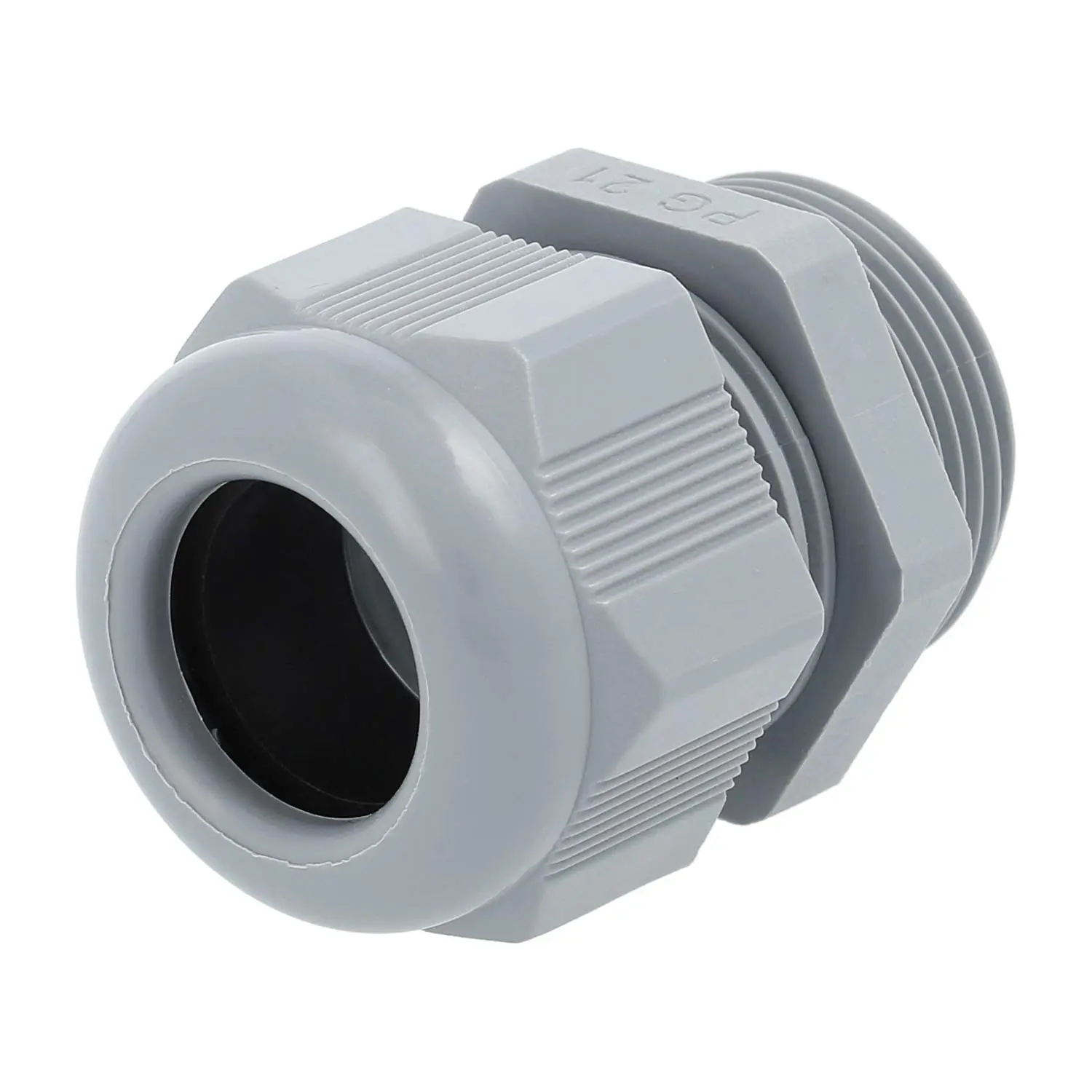 Produktfoto 1 von 139160 STEX24 Kunststoff Kabelverschraubung - STEX24 Eigenmarke PG21x1,588 SKU-E VPE 50 Polyamid (PA) Gewindelänge 10,0mm