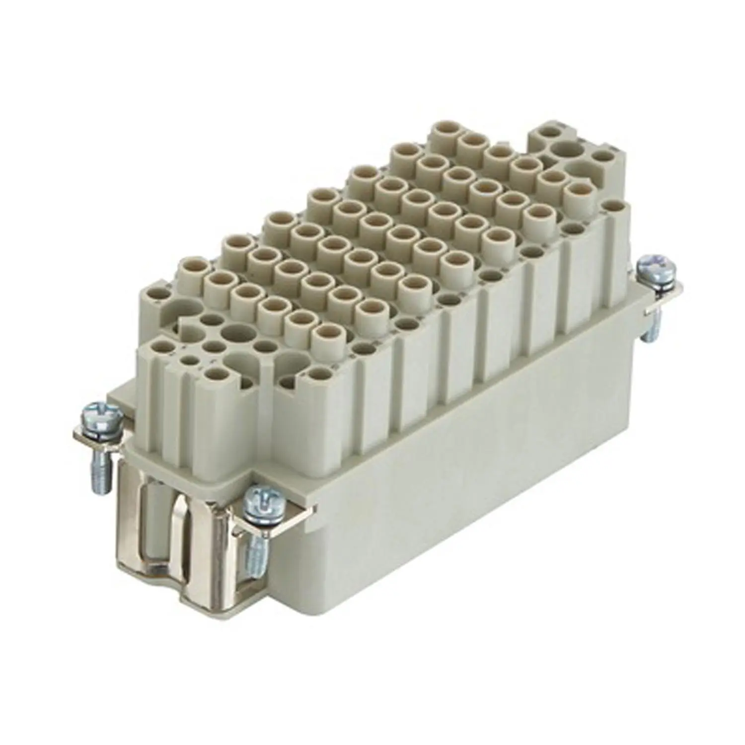 Produktfoto 1 von 09161072101 HARTING Han 107DDD Buchseneinsatz (F) Crimpanschluss, 107-polig+PE 250V, 10A