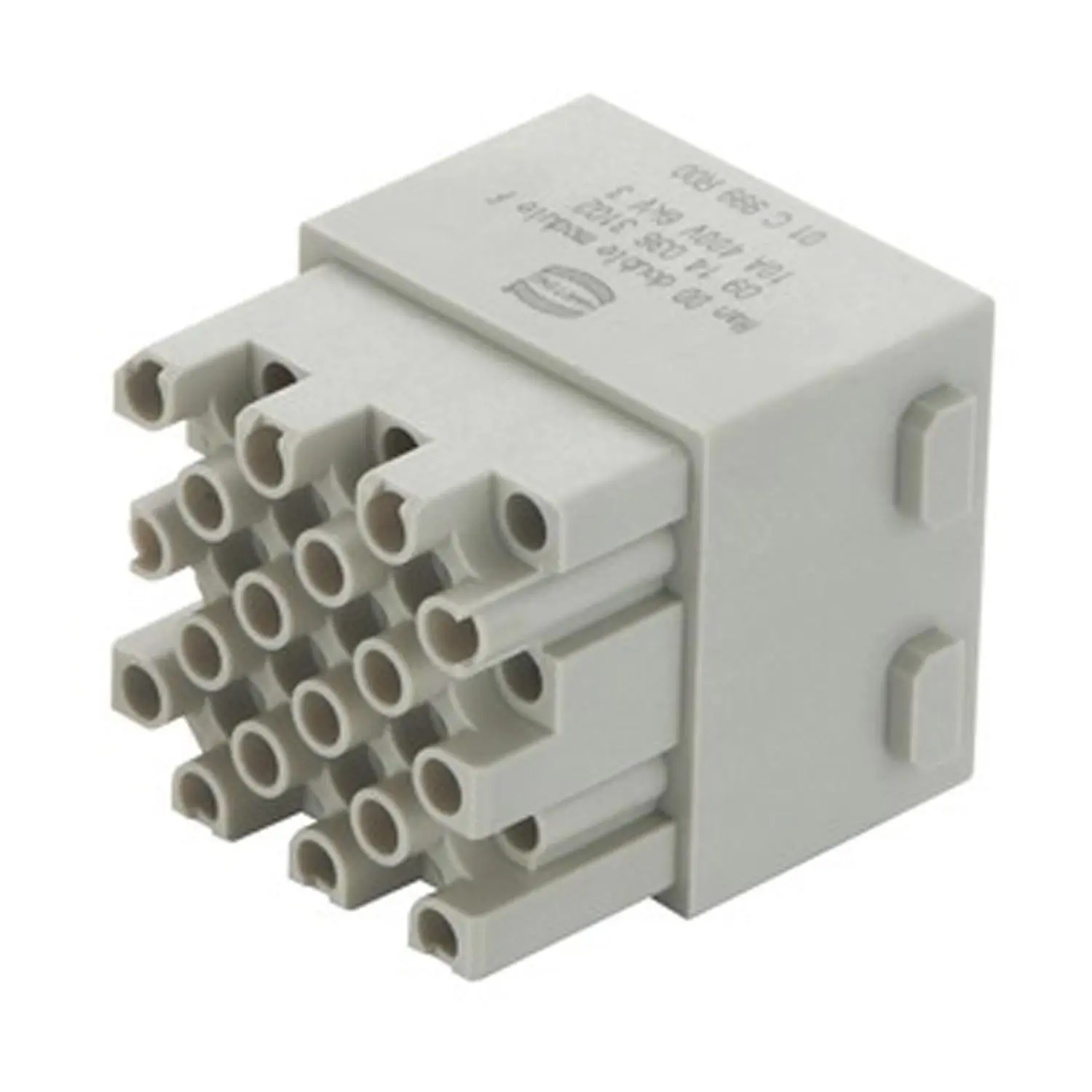 09140363102 HARTING Han DD Doppelmodul Buchseneinsatz (F) Crimpanschluss, 36-polig 400V, 10A