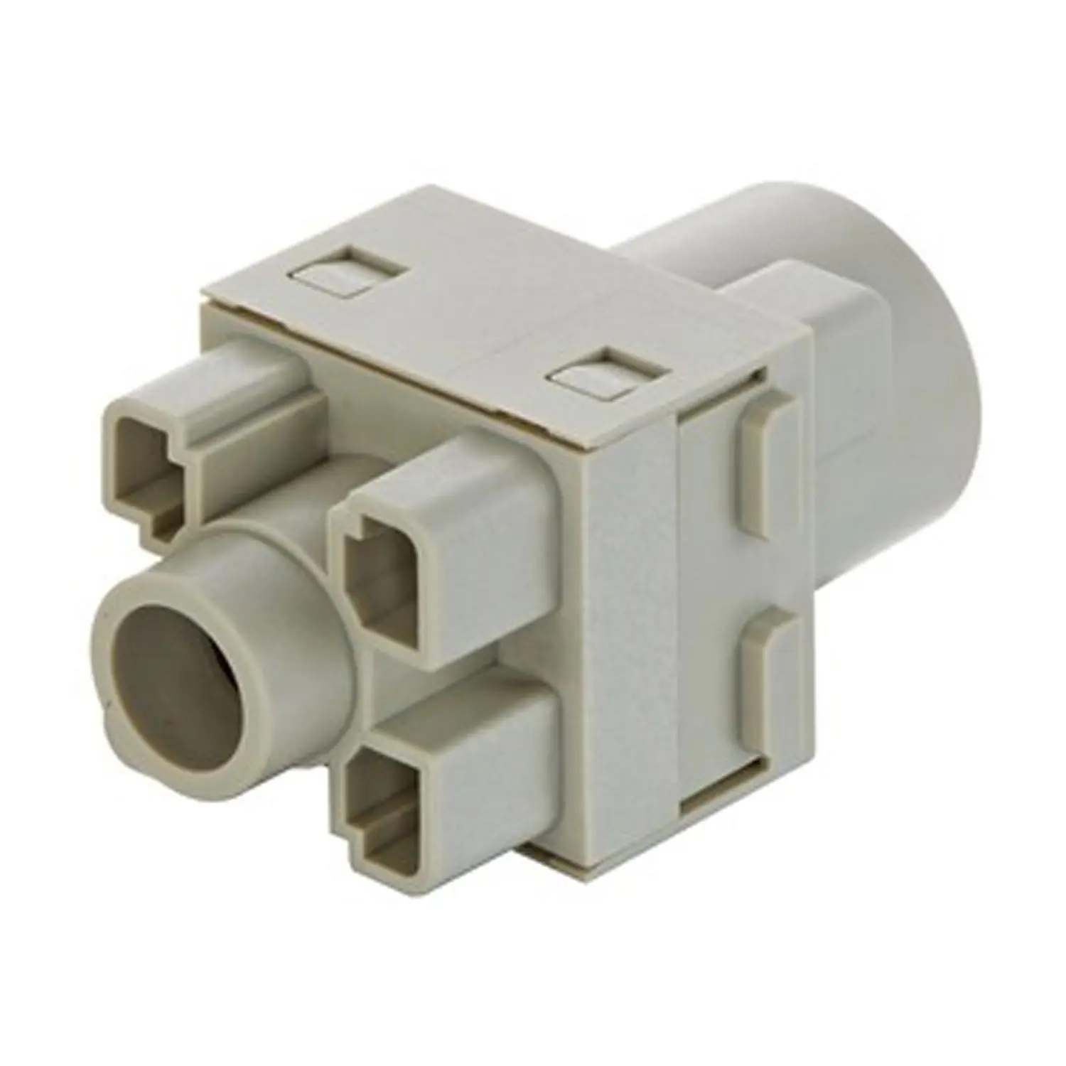 Produktfoto 1 von 09140013104 HARTING Han 300 Ampere Modul Buchseneinsatz (F) Crimpanschluss, 1-polig 1000V, 300A