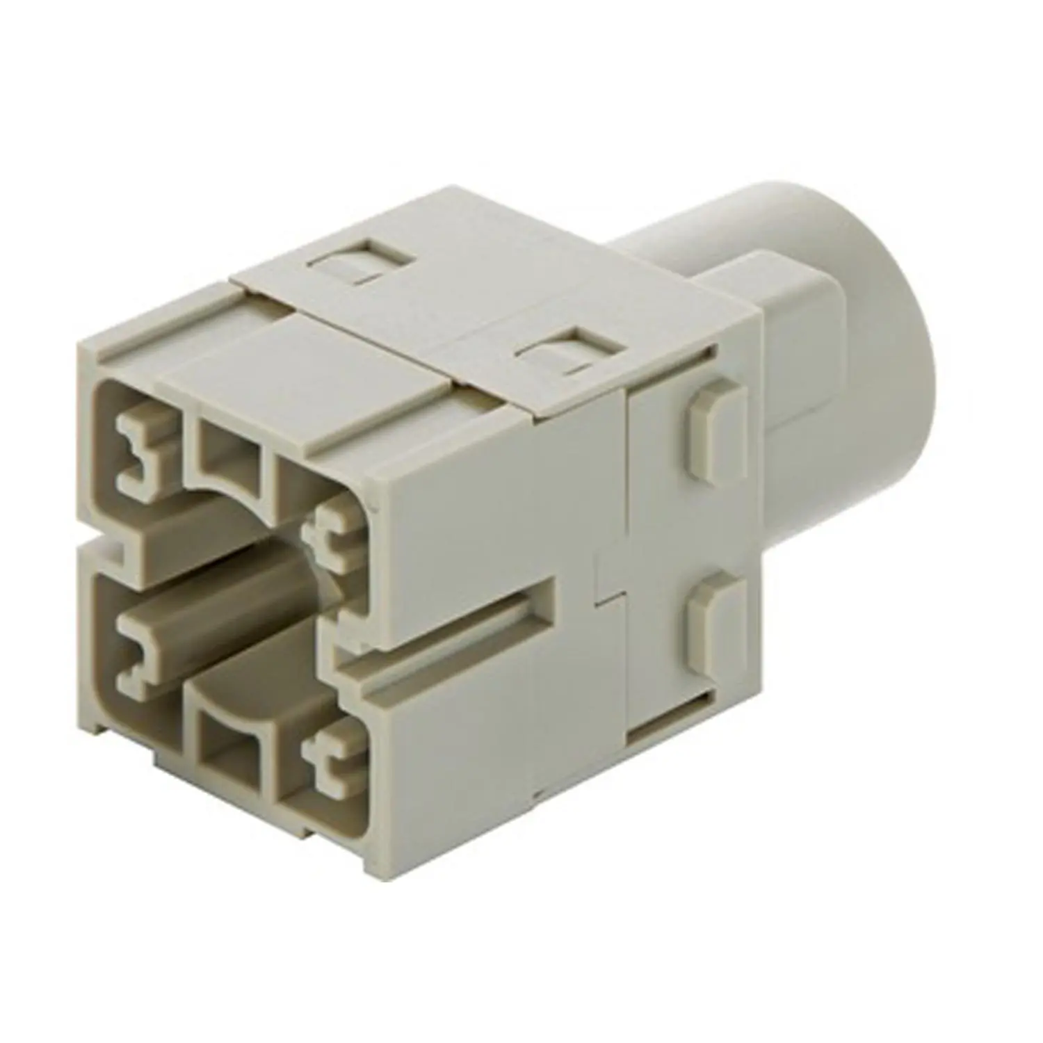 Produktfoto 1 von 09140013004 HARTING Han 300 Ampere Modul Stifteinsatz (M) Crimpanschluss, 1-polig 1000V, 300A