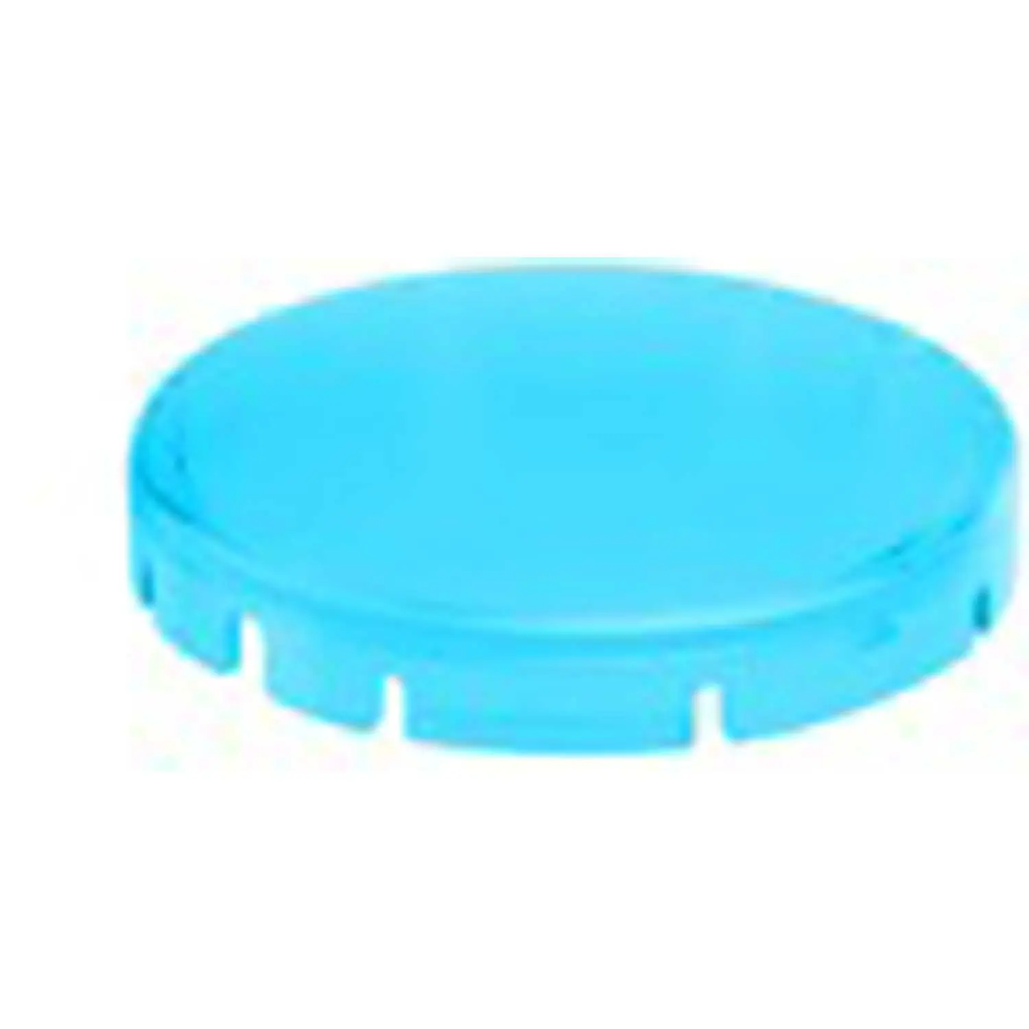 Produktfoto 1 von T22DRRBL Georg Schlegel Tasterkappe, gewölbt transparent Farbe blau Ausführung beschreib- und beleuchtbar