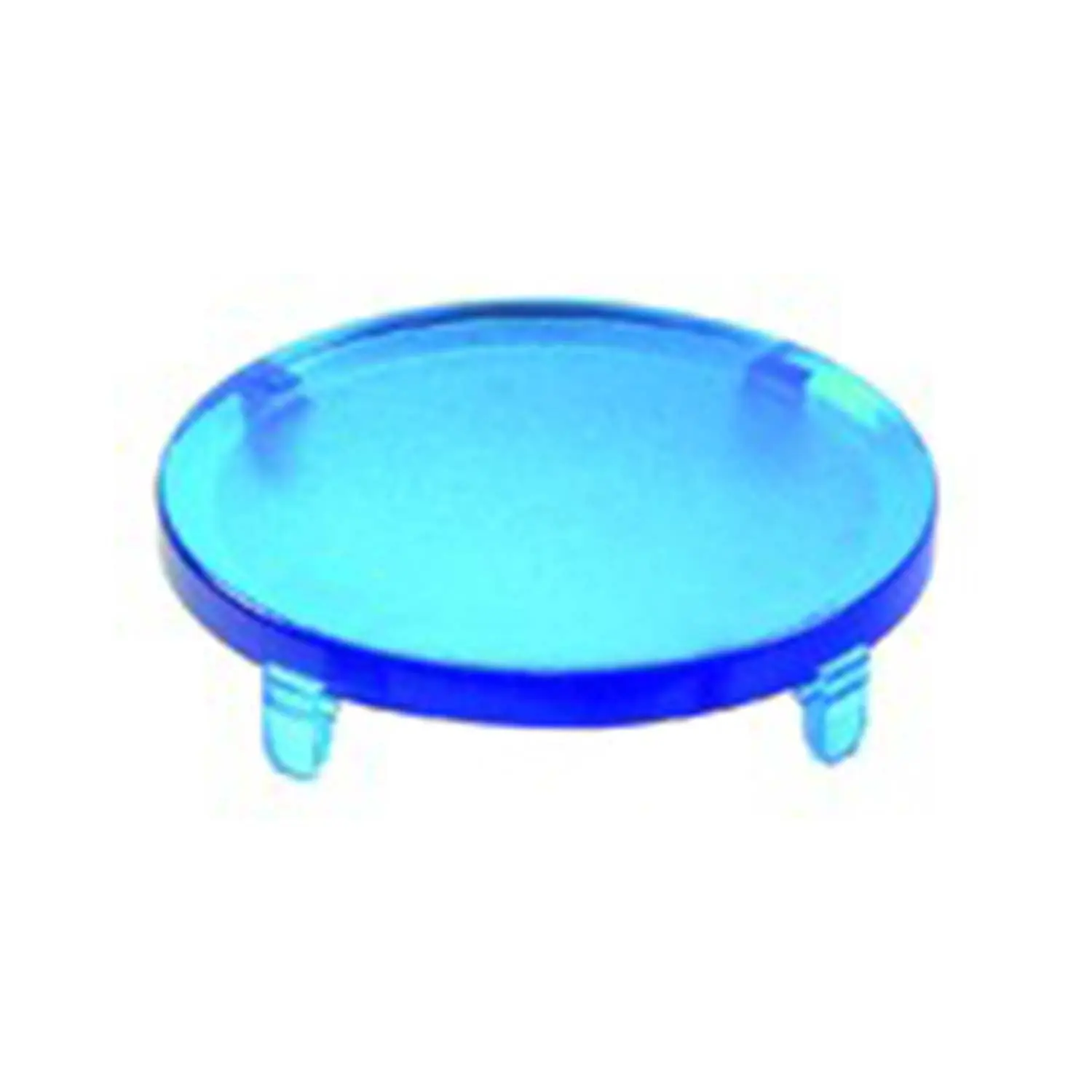Produktfoto 1 von T26DBL Georg Schlegel Tasterkappe, konkav transparent Farbe blau Ausführung beschreib- und beleuchtbar