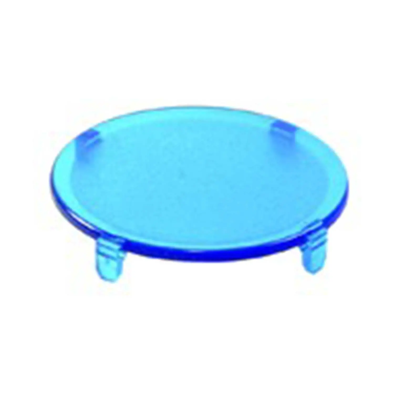 Produktfoto 1 von TG22BL Georg Schlegel Tasterkappe, flach transparent Farbe blau Ausführung beschreib- und beleuchtbar