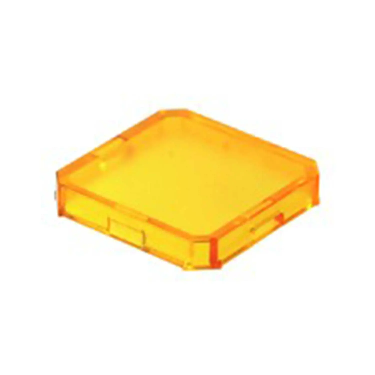 Produktfoto 1 von TOKFGB Georg Schlegel Tasterkappe, flach transparent Farbe gelb Ausführung beschreib- und beleuchtbar