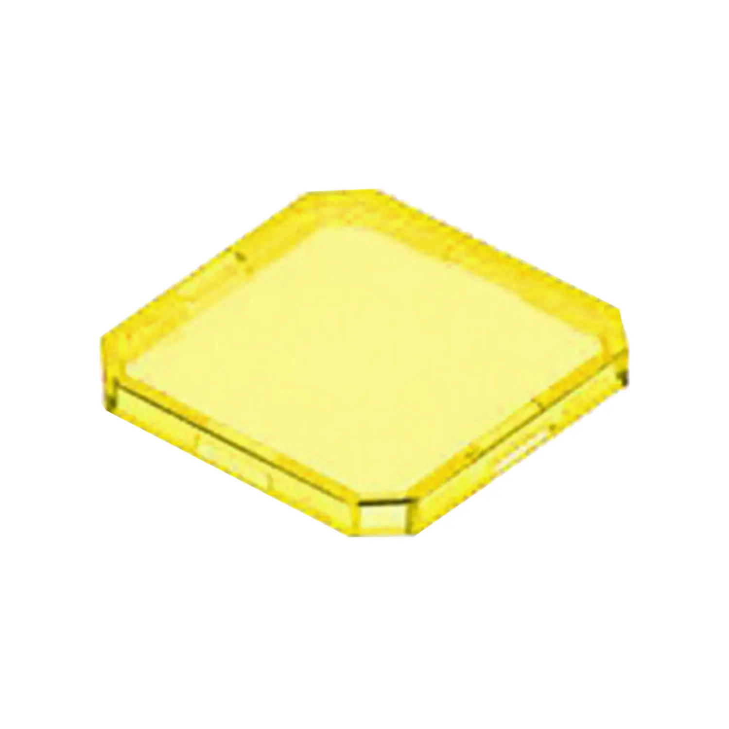 Produktfoto 1 von TOKJFGB Georg Schlegel Tasterkappe, flach transparent Farbe gelb Ausführung beschreib- und beleuchtbar