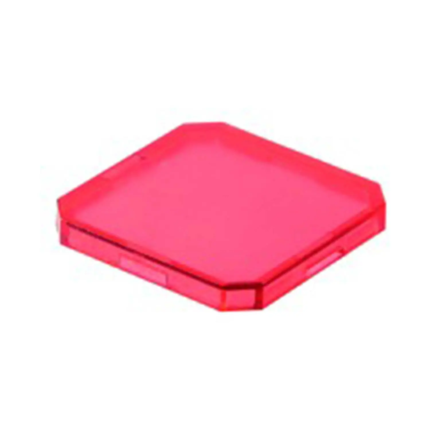 Produktfoto 1 von TOKJFRT Georg Schlegel Tasterkappe, flach transparent Farbe rot Ausführung beschreib- und beleuchtbar