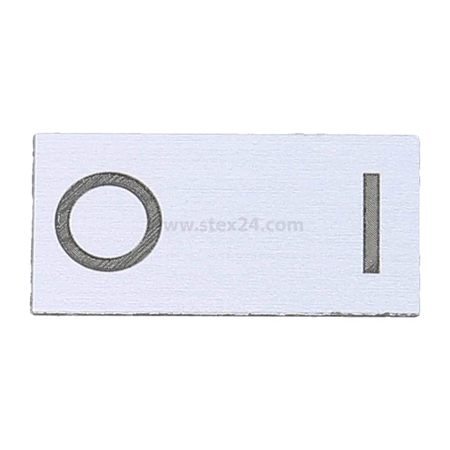 Produktfoto 1 von BZ16B6004 Georg Schlegel Bezeichnungsschild selbstkle. Grafik-Symbol O I weiß