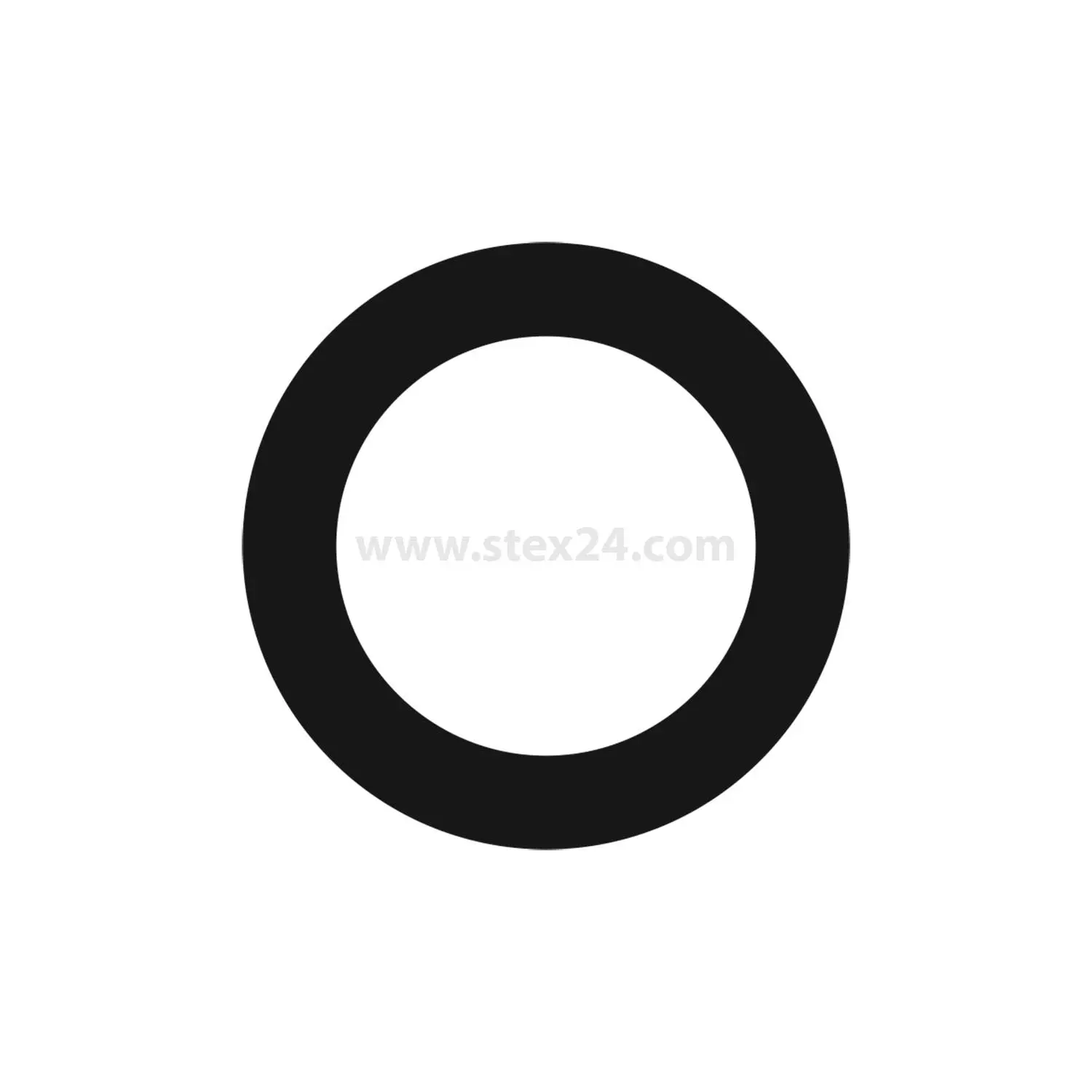 BSOK41 Georg Schlegel Bezeichnungsschild Grafik-Symbol Kreis / Aus weiß