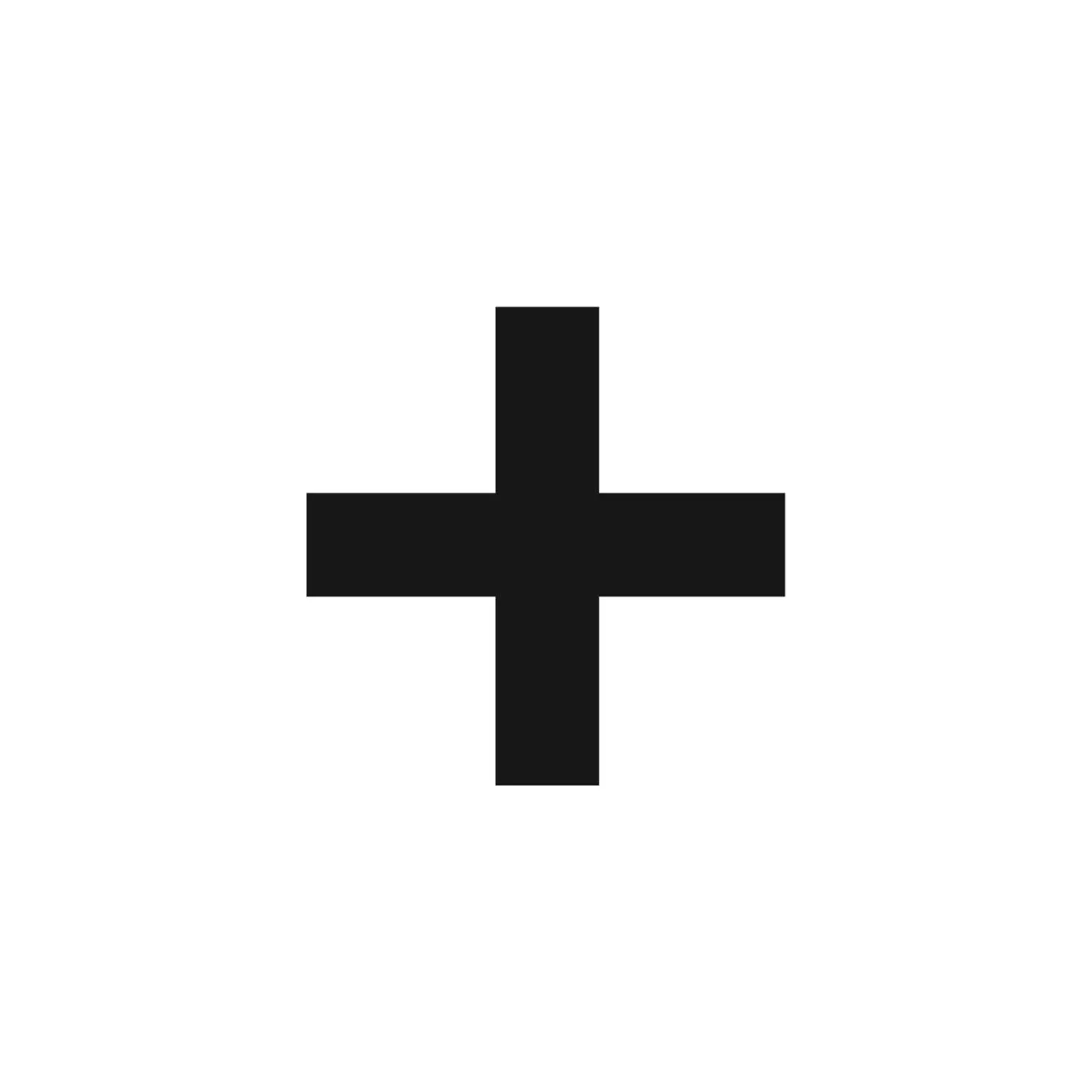 Produktfoto 1 von BSKJ101 Georg Schlegel Bezeichnungsschild Grafik-Symbol Zunahme plus weiß