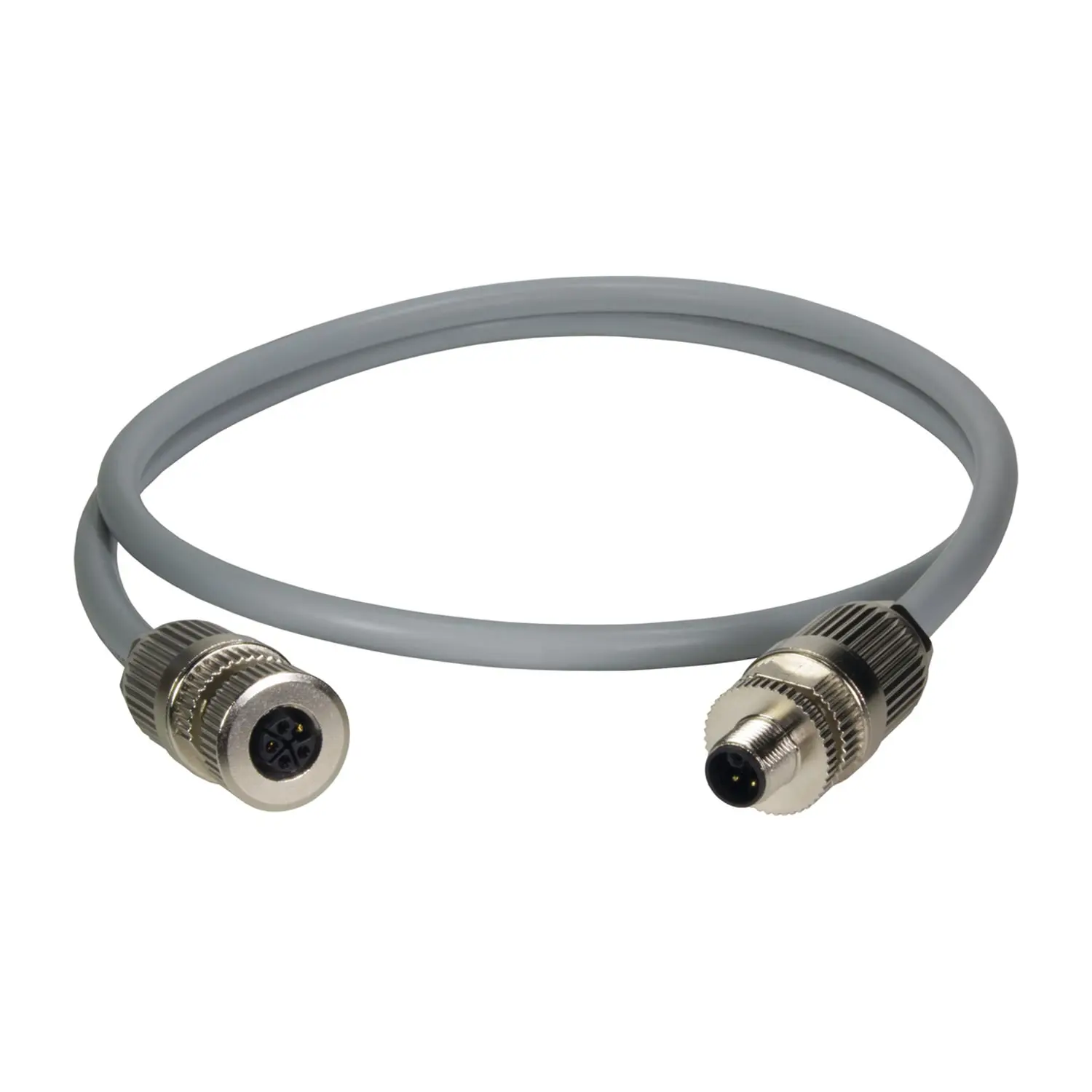 Produktfoto 1 von 2133A7A8523010 HARTING M12 L-kodierte Kabelkonfektion 1m
