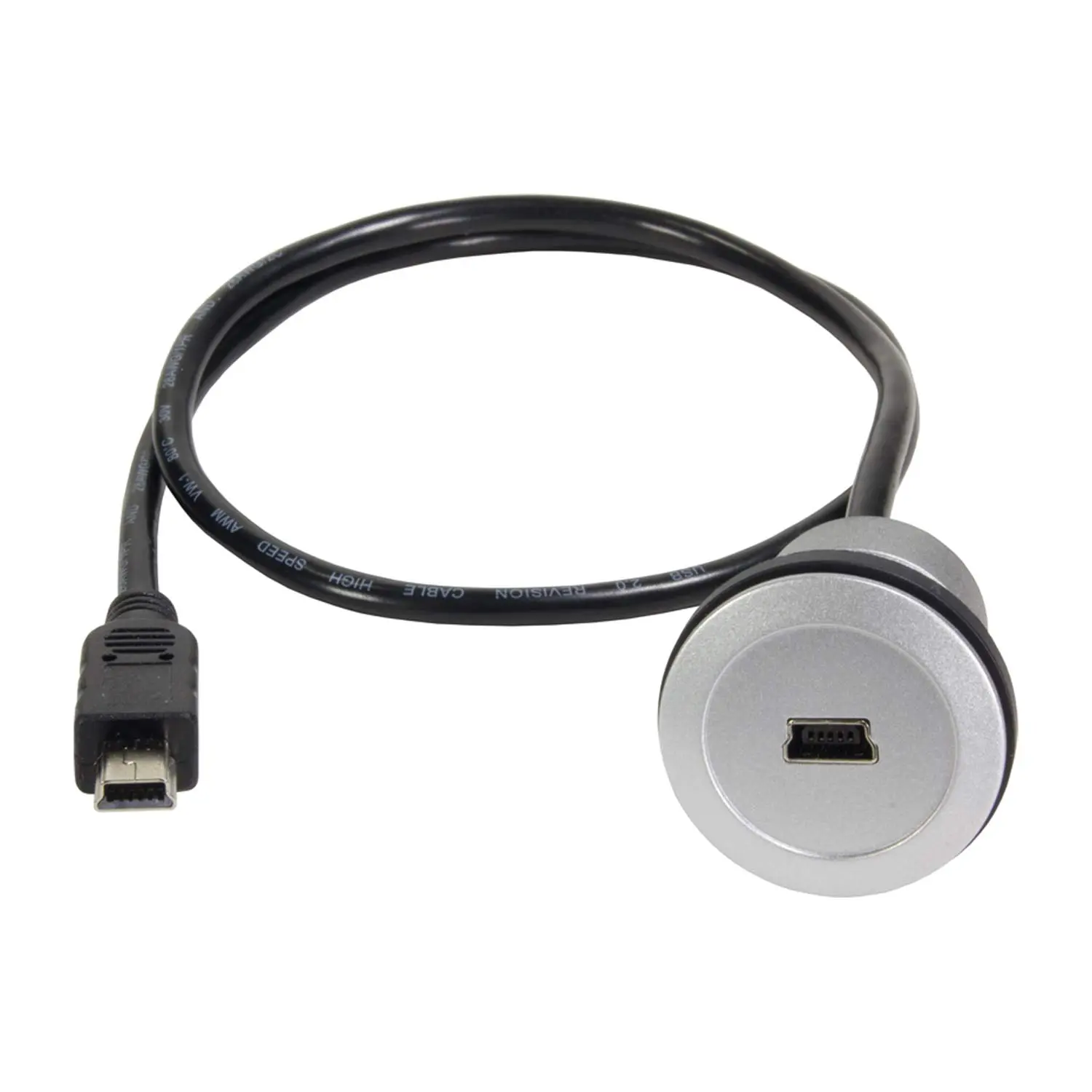 Produktfoto 1 von 09454521908 HARTING har-port USB 2.0 2xMini-B, 0,5m Kabel