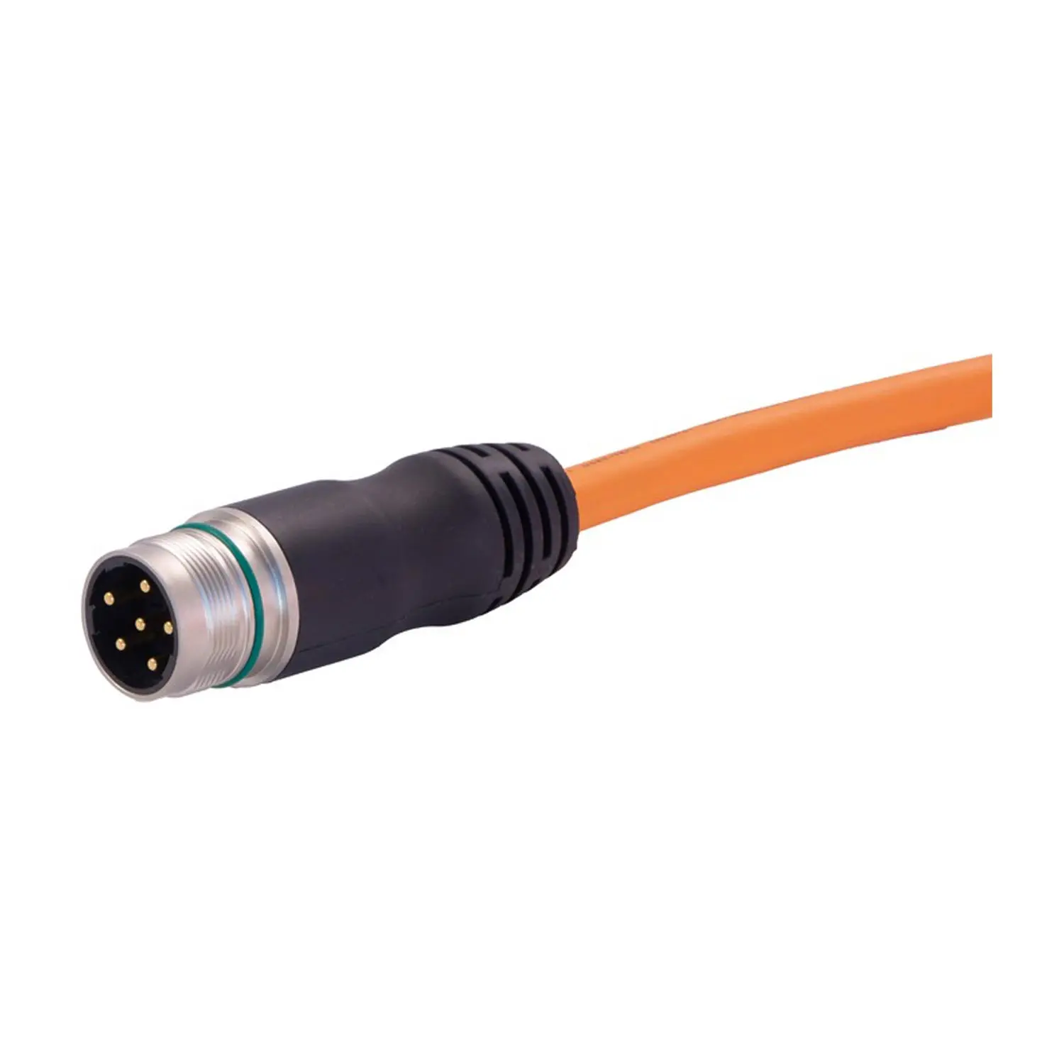 Produktfoto 1 von M23 6P MA,ext-thread,STR PUR cable,5M