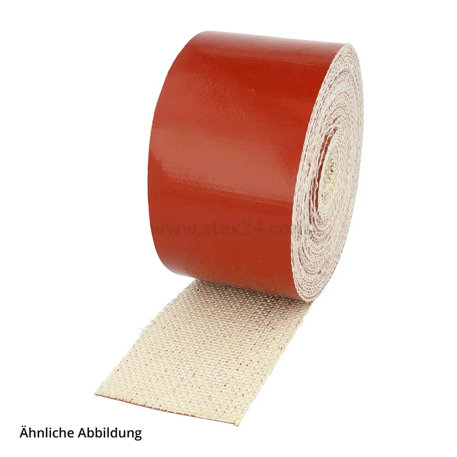 Produktfoto 1 von 12061899025 FLEXA FLEXAhightemp Wickelband Feuerschutz Wickelband - Breite 25,0mm Temperaturbereich -50°C bis 300°C kurzzeitig 700°C Farbe rot