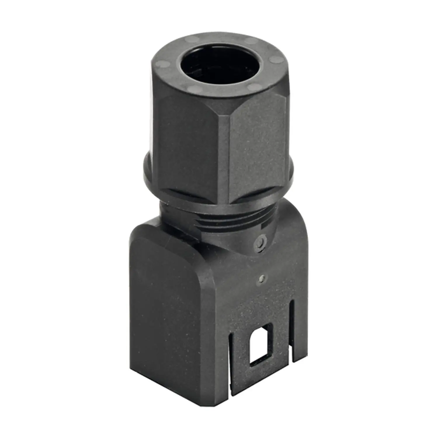 Produktfoto 1 von 09100000400 Harting Han 1A Kabeladapter gerade, 1 gerader Kabelabgang
