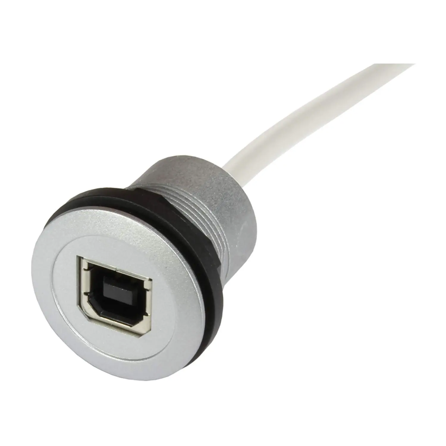 Produktfoto 1 von 09454521914 HARTING Serviceschnittstellen, USB 2.0, Kabellänge: 3 m, Art der Verbindung: Typ B Buchse - Typ B Steckverbinder