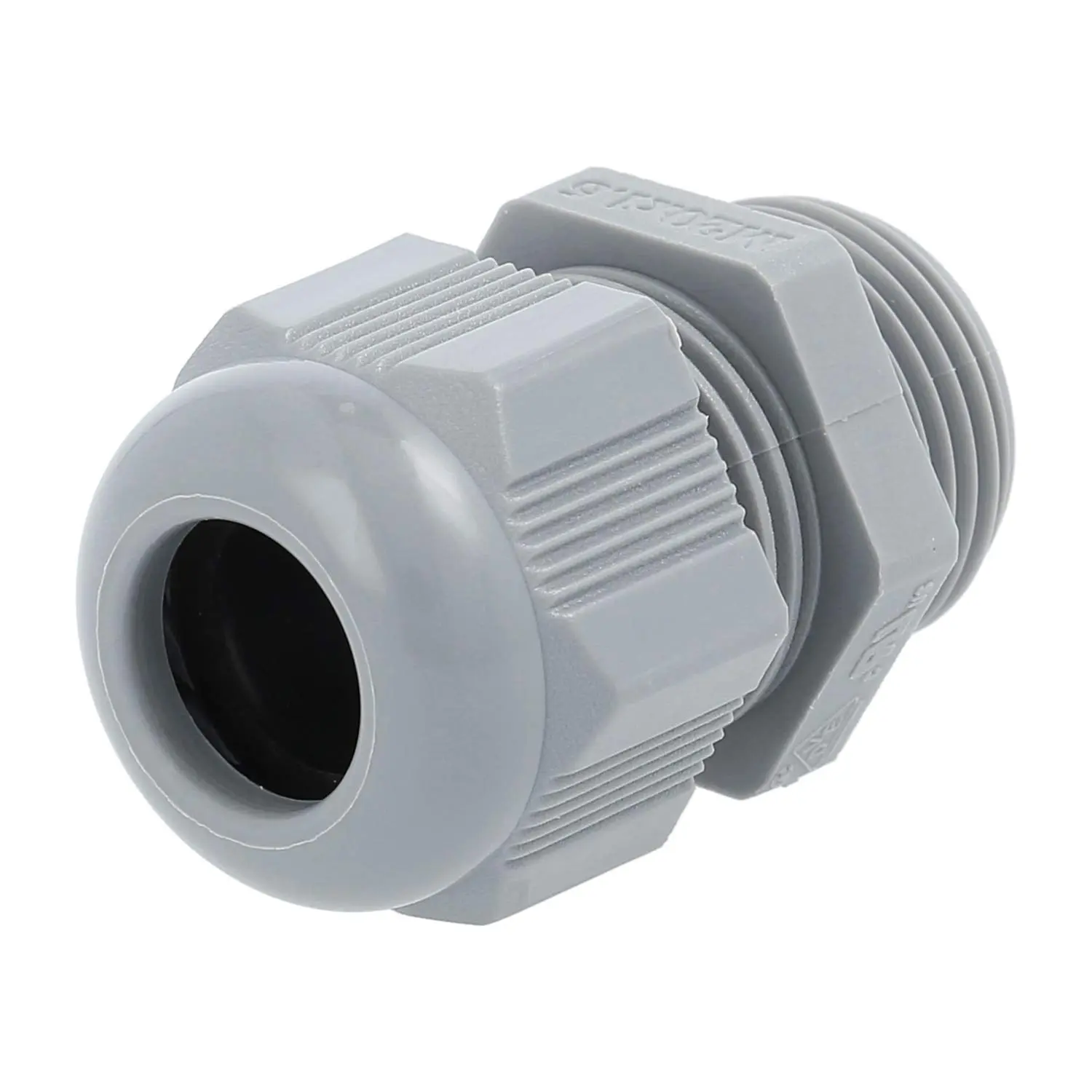 Produktfoto 1 von 143002 STEX24 Kunststoff Kabelverschraubung - STEX24 Eigenmarke M20x1,5 SKU-E VPE 50 Polyamid (PA) Gewindelänge 9,0mm