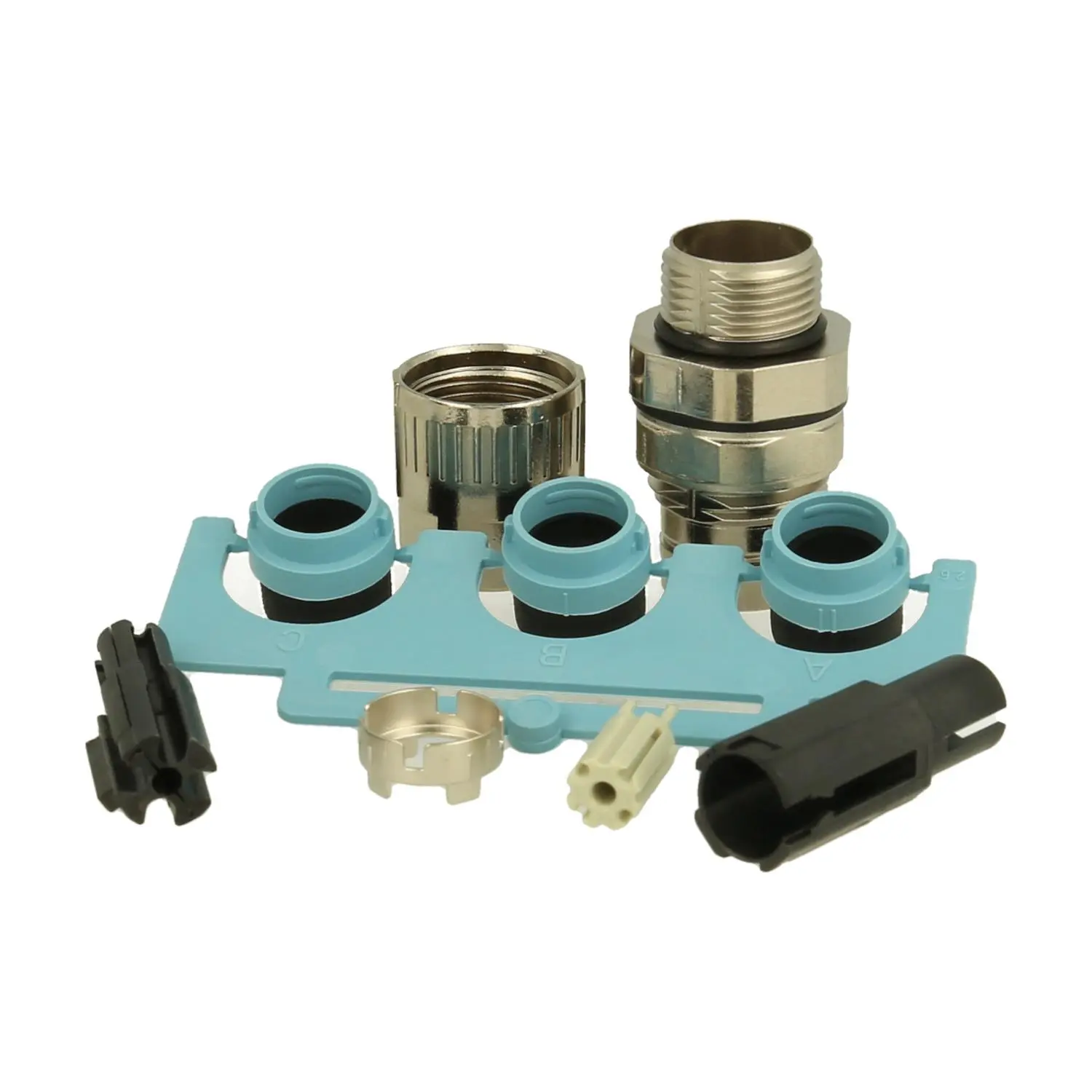 Produktfoto 1 von 21038212525 HARTING M12 PFT Crimp SD Female 4+5pole A-Coded