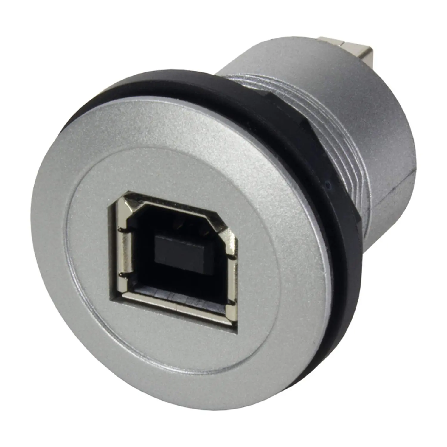 Produktfoto 1 von 09454521906 HARTING har-port USB 2.0 B-A WDF silver