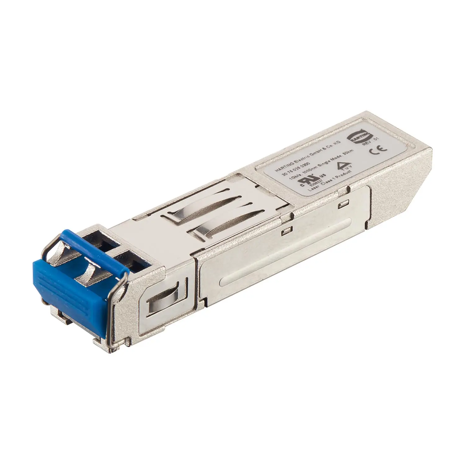 Produktfoto 1 von 20760380300 HARTING Ha-VIS GbE SFP Transceiver SM L80