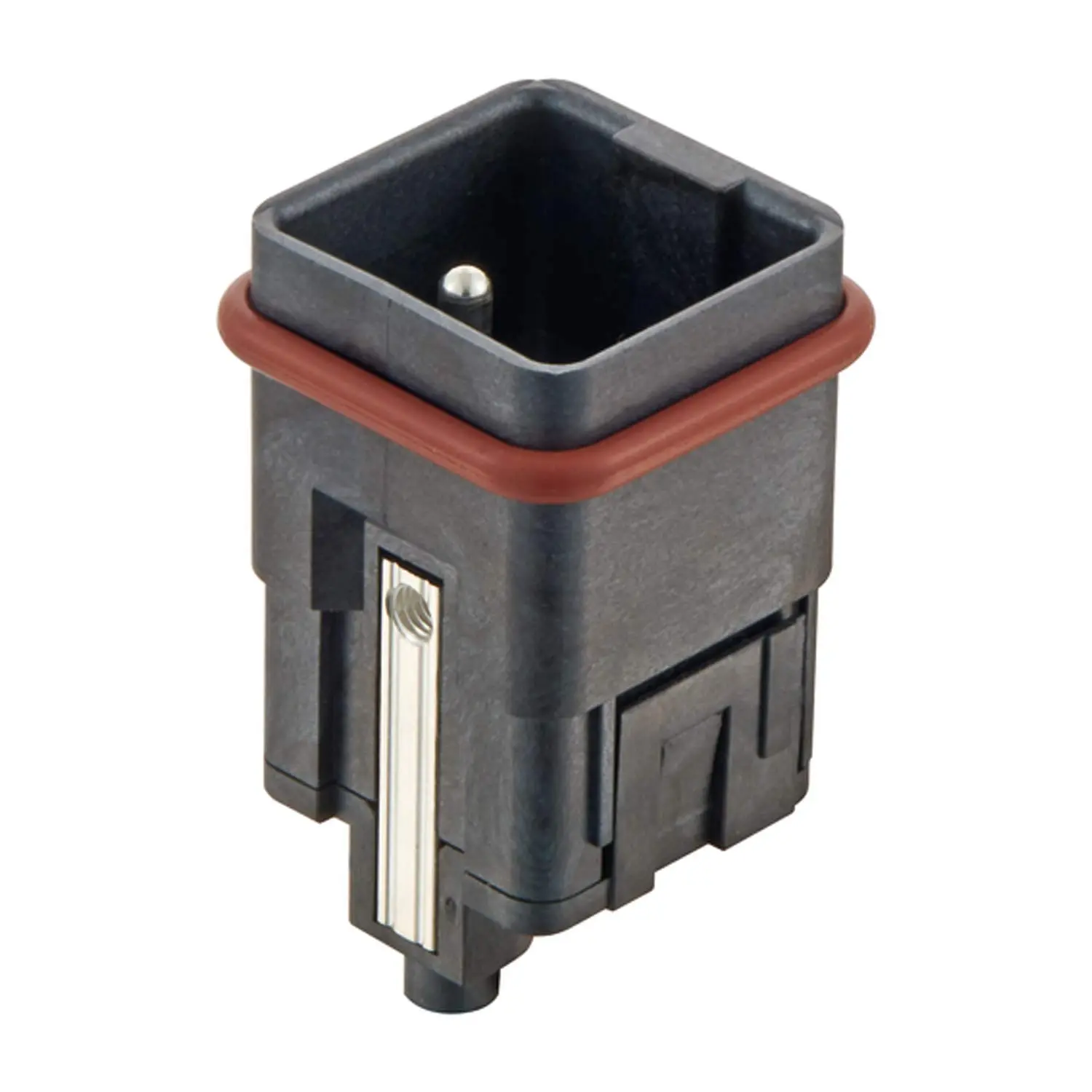 Produktfoto 1 von 09128053004 HARTING Han High Temp Q 5/0 Stifteinsatz (M) Crimp- / Schraubanschluss (PE), 5-polig+PE 400V/230V, 16A