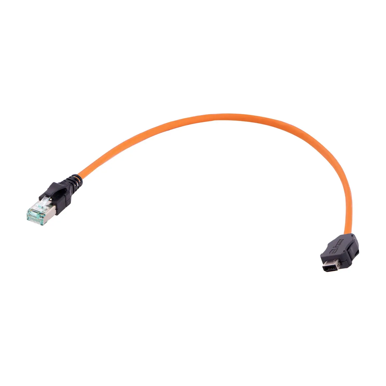 Produktfoto 1 von 33480147829100 HARTING ix Industrial Typ-A / RJ45, Ethernet Verkabelung Cat. 6A mit 1/1 Verdrahtung 10 / 8-polig gerade, 4x2xAWG26/7 Bauform Seite 1 ix Industrial Typ A IP20