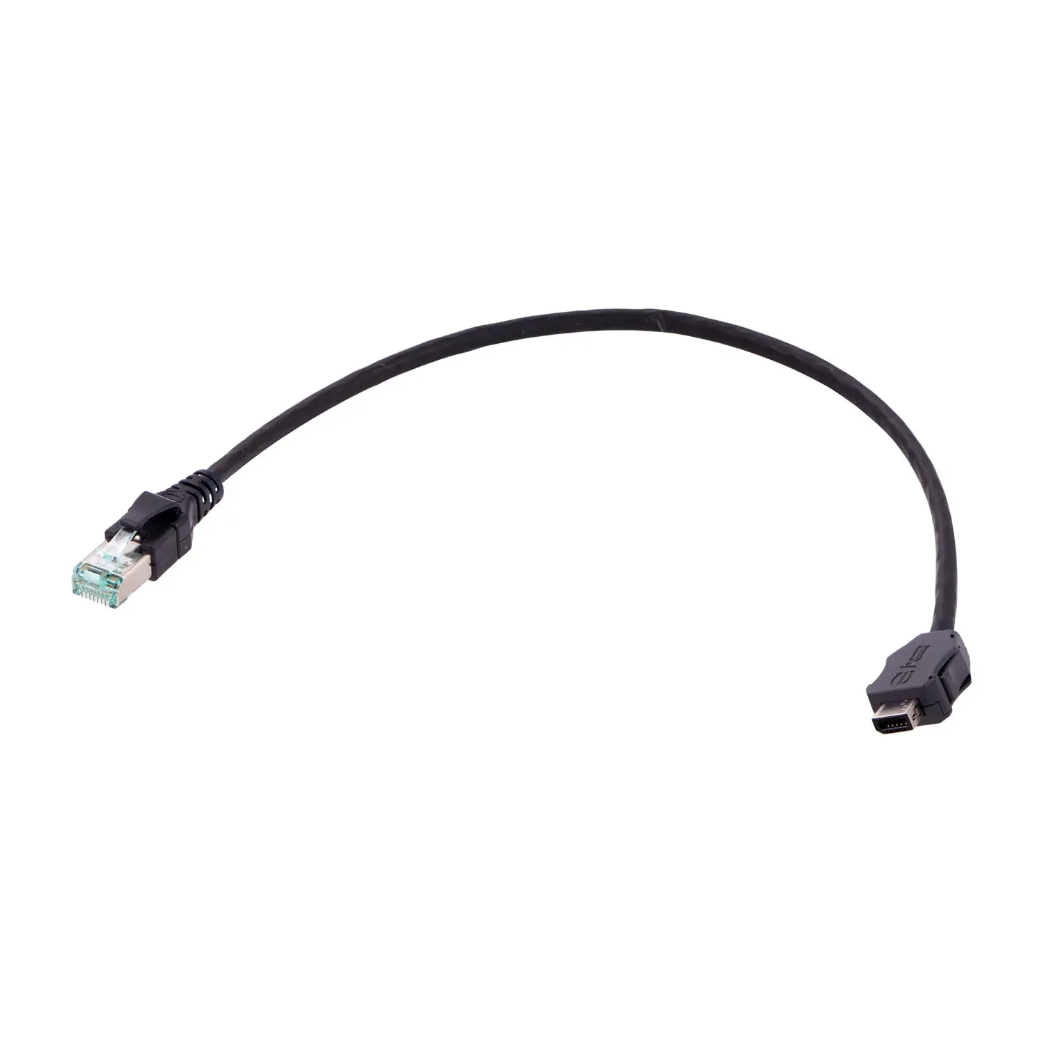 Produktfoto 1 von 33480147828020 HARTING ix Industrial Typ-A / RJ45, Ethernet Verkabelung Cat. 6A mit 1/1 Verdrahtung 10 / 8-polig gerade, 4x2xAWG26/7 Bauform Seite 1 ix Industrial Typ A IP20