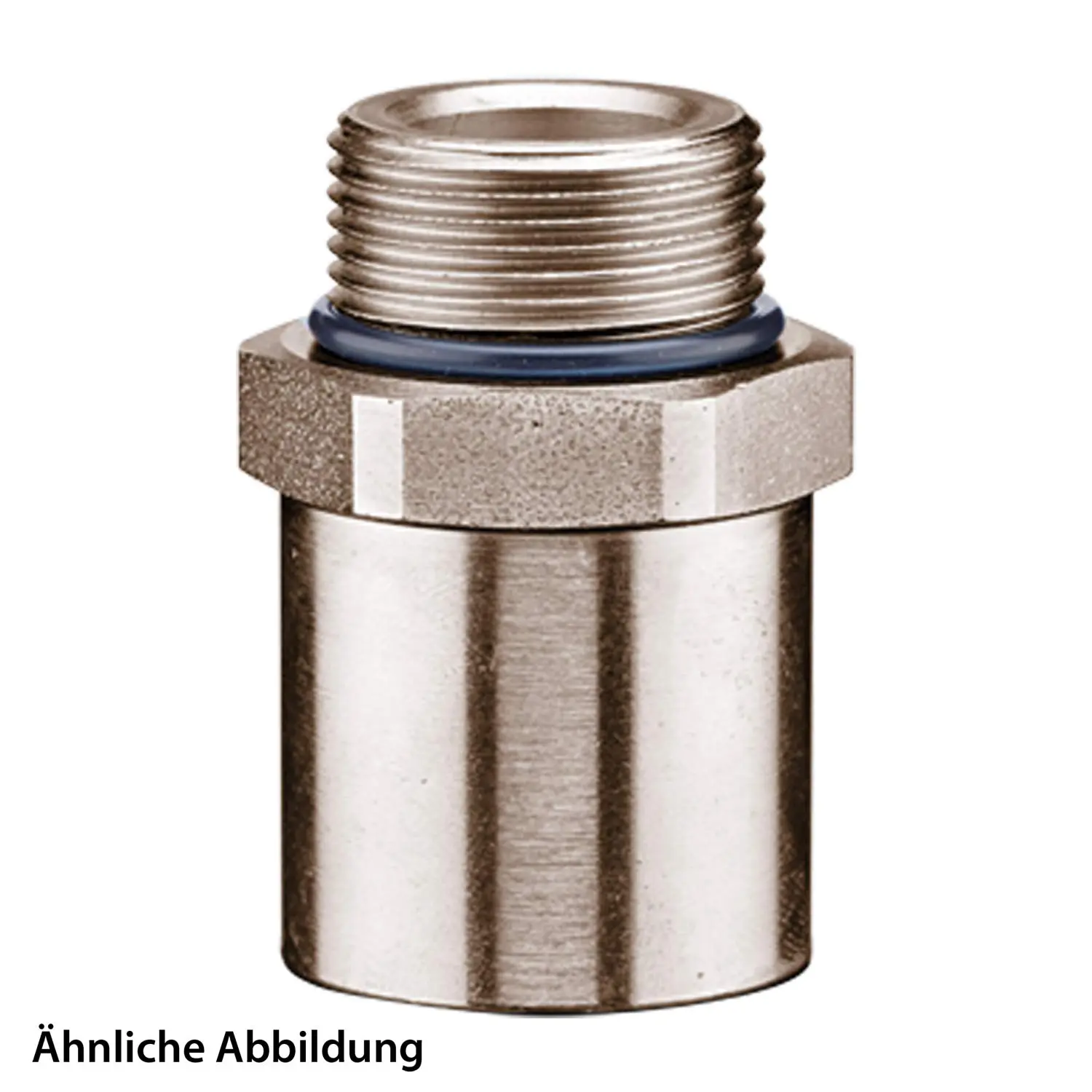 Produktfoto 1 von 15010033040 FLEXA ADMF-M Brandschott Adapter gerade Gewinde M40x1,5 feststehend mit Außengewinde Temperaturbereich -40°C bis 600°C