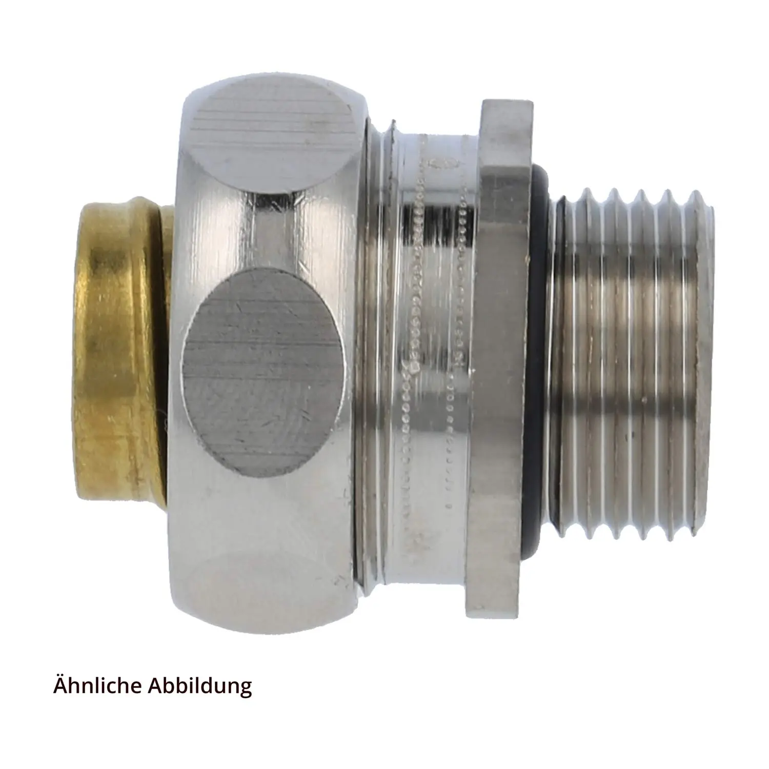Produktfoto 1 von 15010439009 FLEXA US-P kl. Packung 10 Stk. Metallverschraubung gerade Gewinde PG9x1,41 für Schlauch-Außendurchmesser 14,0mm für Schlauch-Innendurchmesser 12,0mm