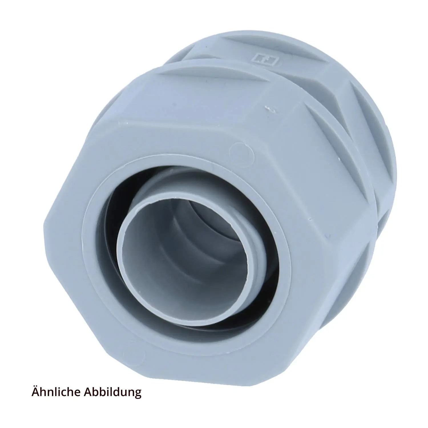Produktfoto 1 von 15020730050 FLEXA USK-M kl. Packung 2 Stk. Kunststoffverschraubung gerade Gewinde M50x1,5 für Schlauch-Außendurchmesser 56,0mm für Schlauch-Innendurchmesser 48,0mm