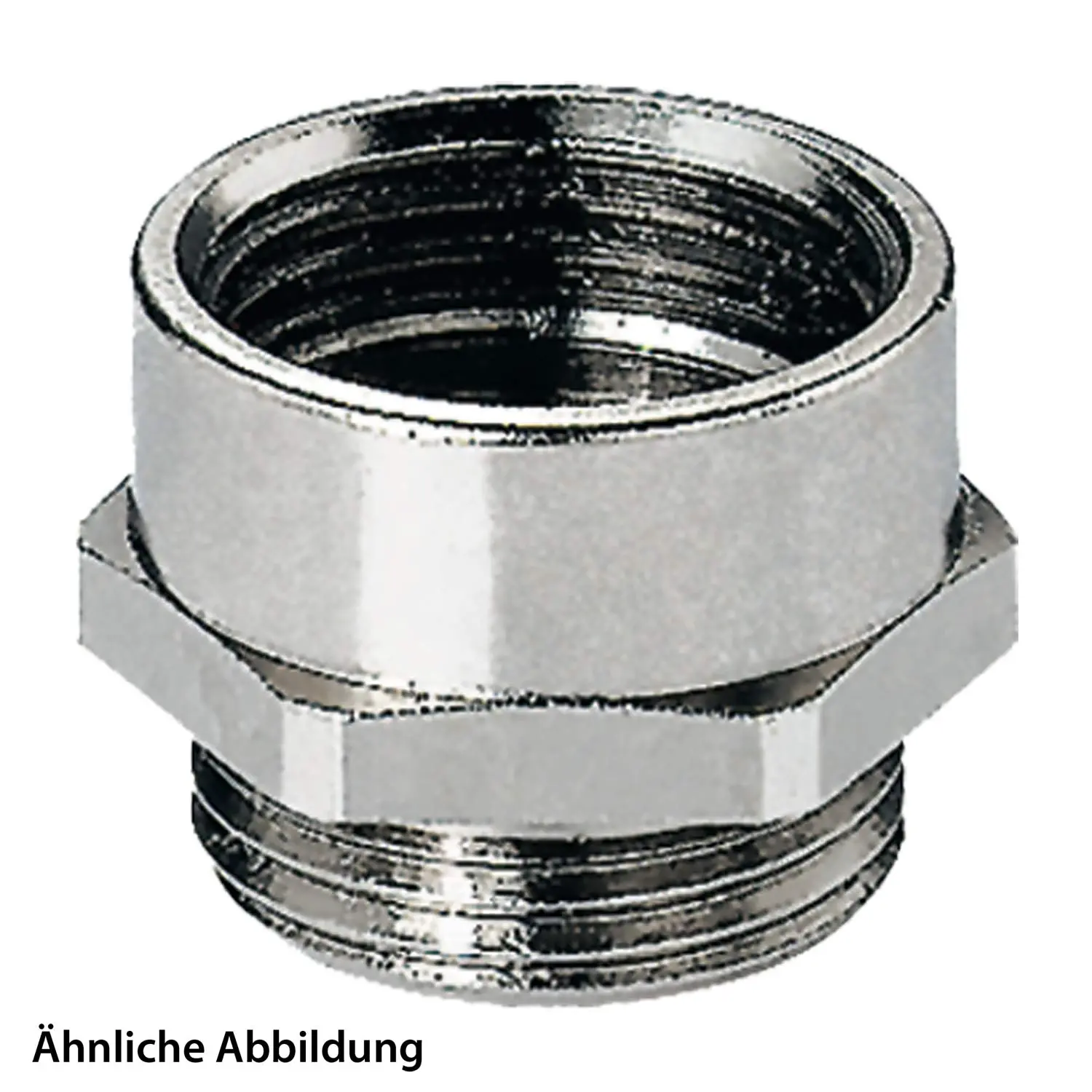 Produktfoto 1 von 10370M20P13 FLEXA ADM-MP, Messing vernickelt M 20 x 1,5/PG 13,5
