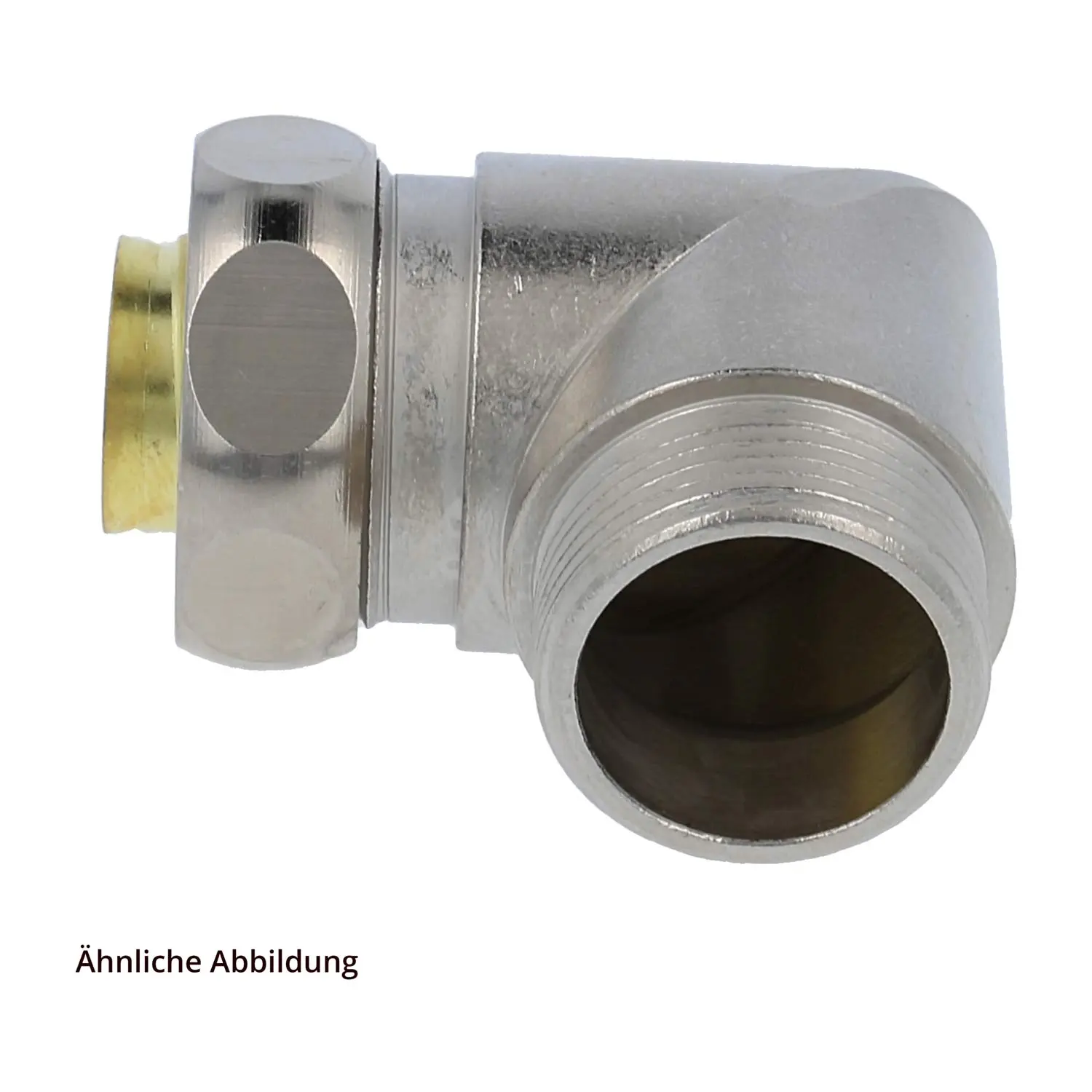 Produktfoto 1 von USW-P Metallverschraubung 90 Grad Winkel Gewinde PG13,5x1,41 für Schlauch-Außendurchmesser 19,0mm für Schlauch-Innendurchmesser 15,0mm