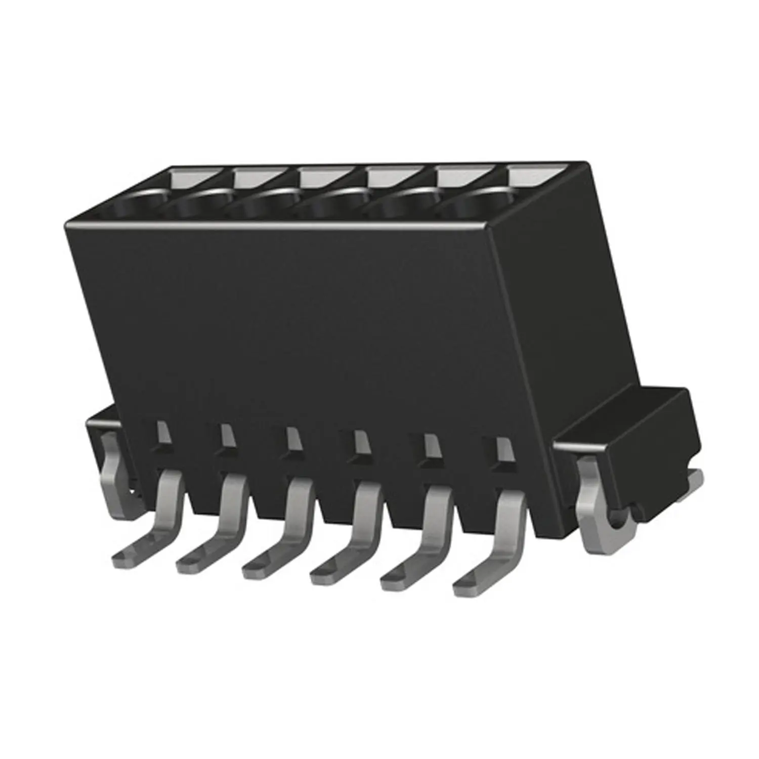 Produktfoto 1 von 14010613101000 HARTING har-flexicon 2,54 TSPV-6 T44 BK 250St.