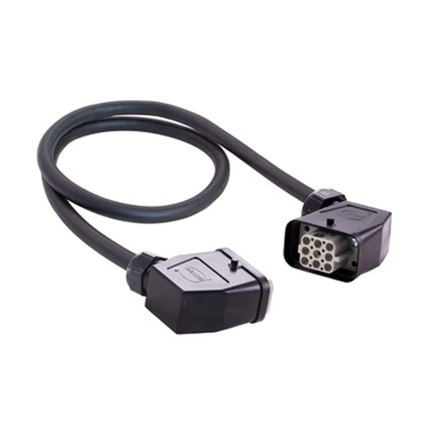Produktfoto 1 von 20871453002200 HARTING Han Q 8/0 UL2237 Seiteneinstieg 1-Hebel 2,0m