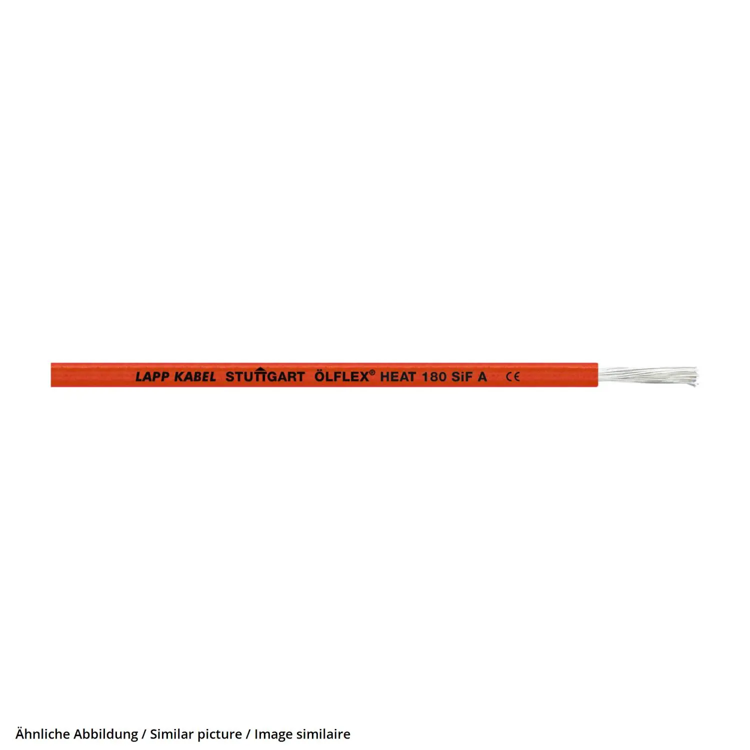Produktfoto 1 von 1249528 LAPP ÖLFLEX HEAT 180 SiF A 1x6 BK