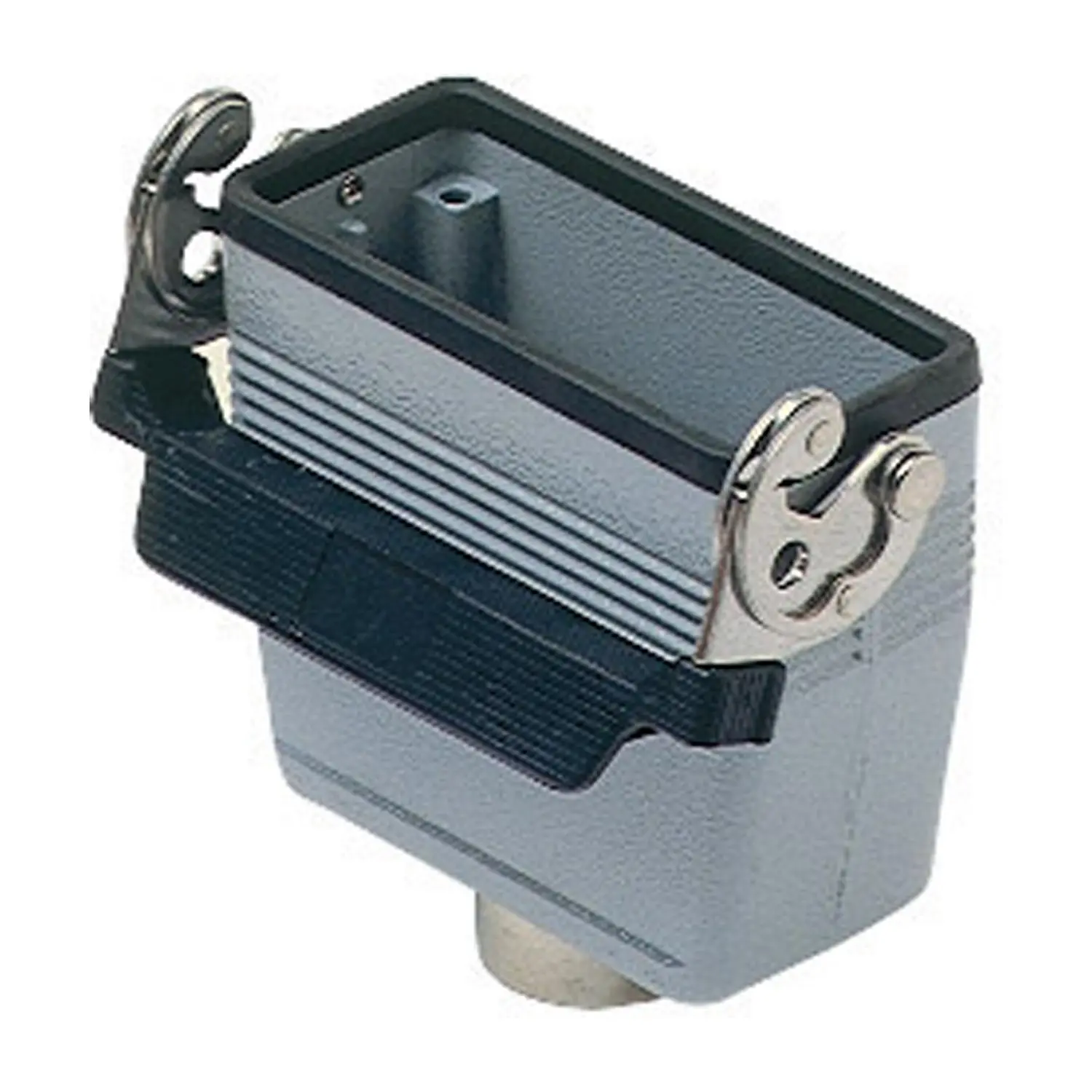 Produktfoto 1 von MHV 10 LG25 I.L.M.E. Ilme MH-57.27 Kupplungsgehäuse niedrig, 1xM25 gerader Kabelabgang, mit 1 Längsbügel Verschraubung M25 Klemmbereich 9,0mm - 17,0mm