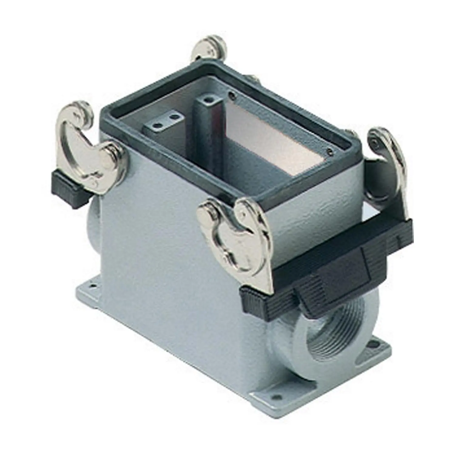 Produktfoto 1 von CHP 50.21 I.L.M.E. Ilme CH-66.40 Sockelgehäuse hoch, 1xPG21 seitlicher Kabelabgang, mit 2 Querbügeln Verschraubung PG21 Klemmbereich 11,0mm - 18,0mm