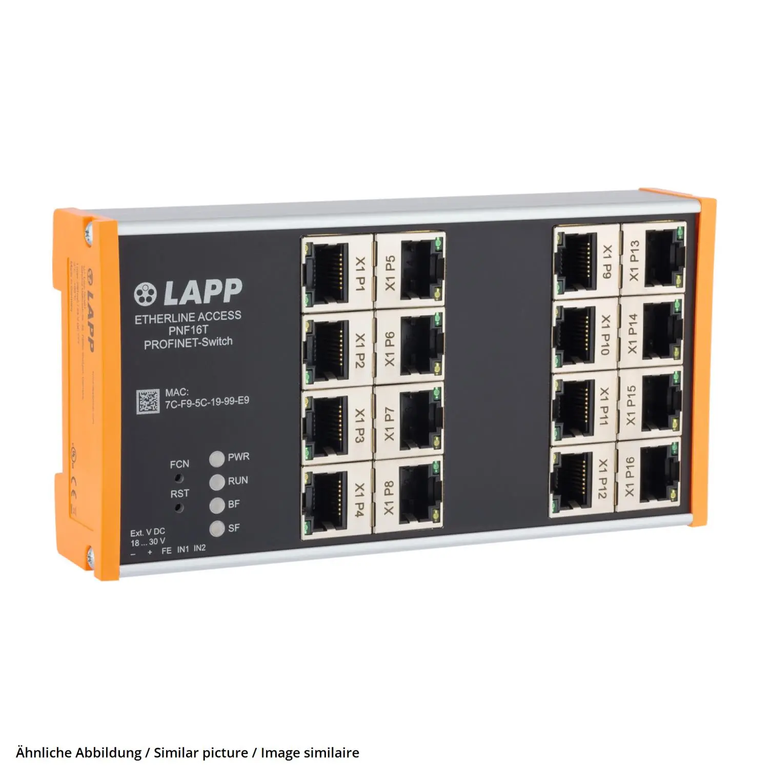 Produktfoto 1 von 21700140 LAPP ETHERLINE ZUGANG PNF04T