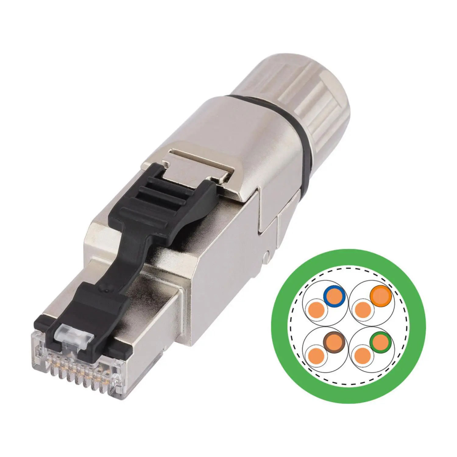 Produktfoto 1 von 21700135 LAPP ETHERLINE KIT PN6-RJ-1