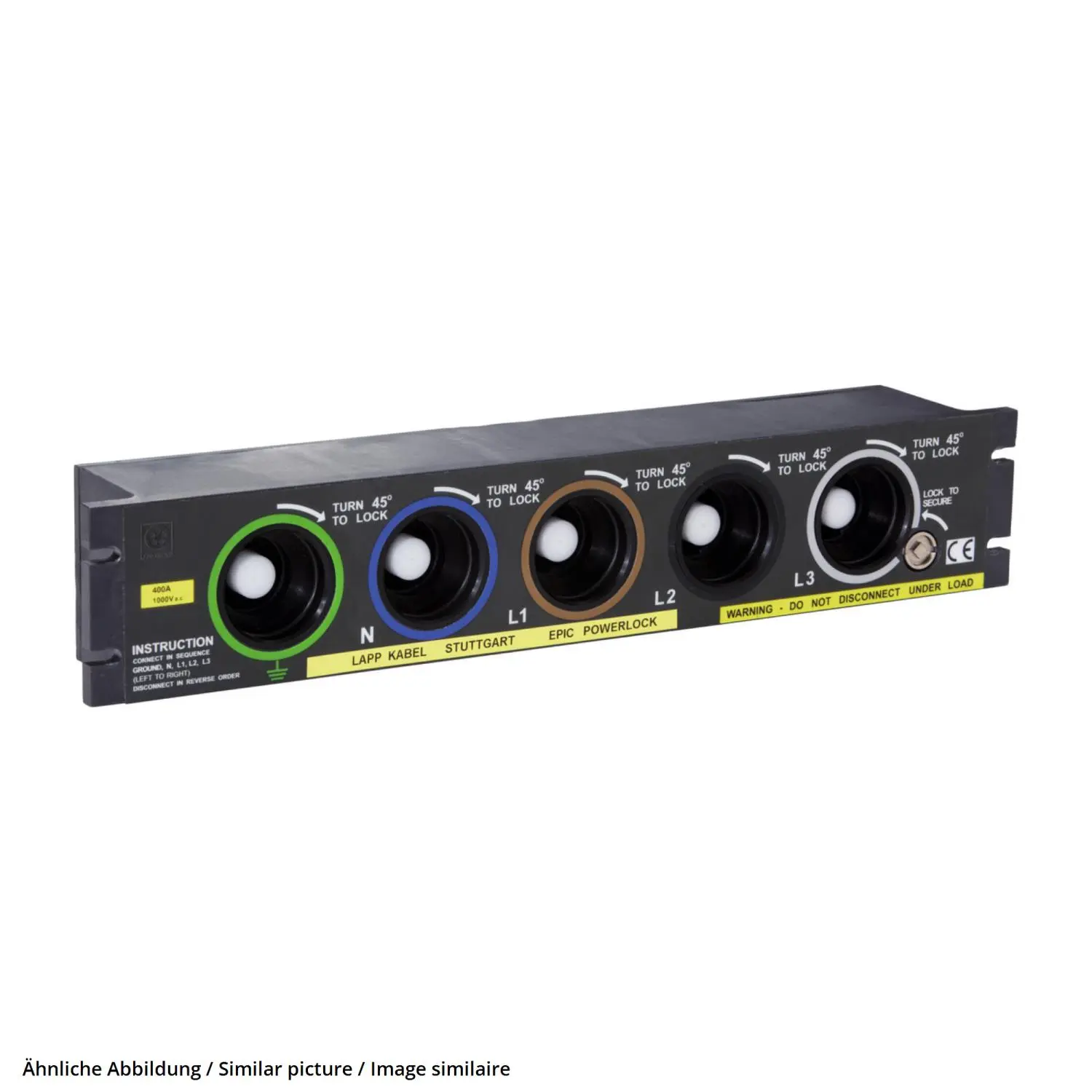 Produktfoto 1 von 44420286 LAPP POWERLOCK BOX A6 S (1)